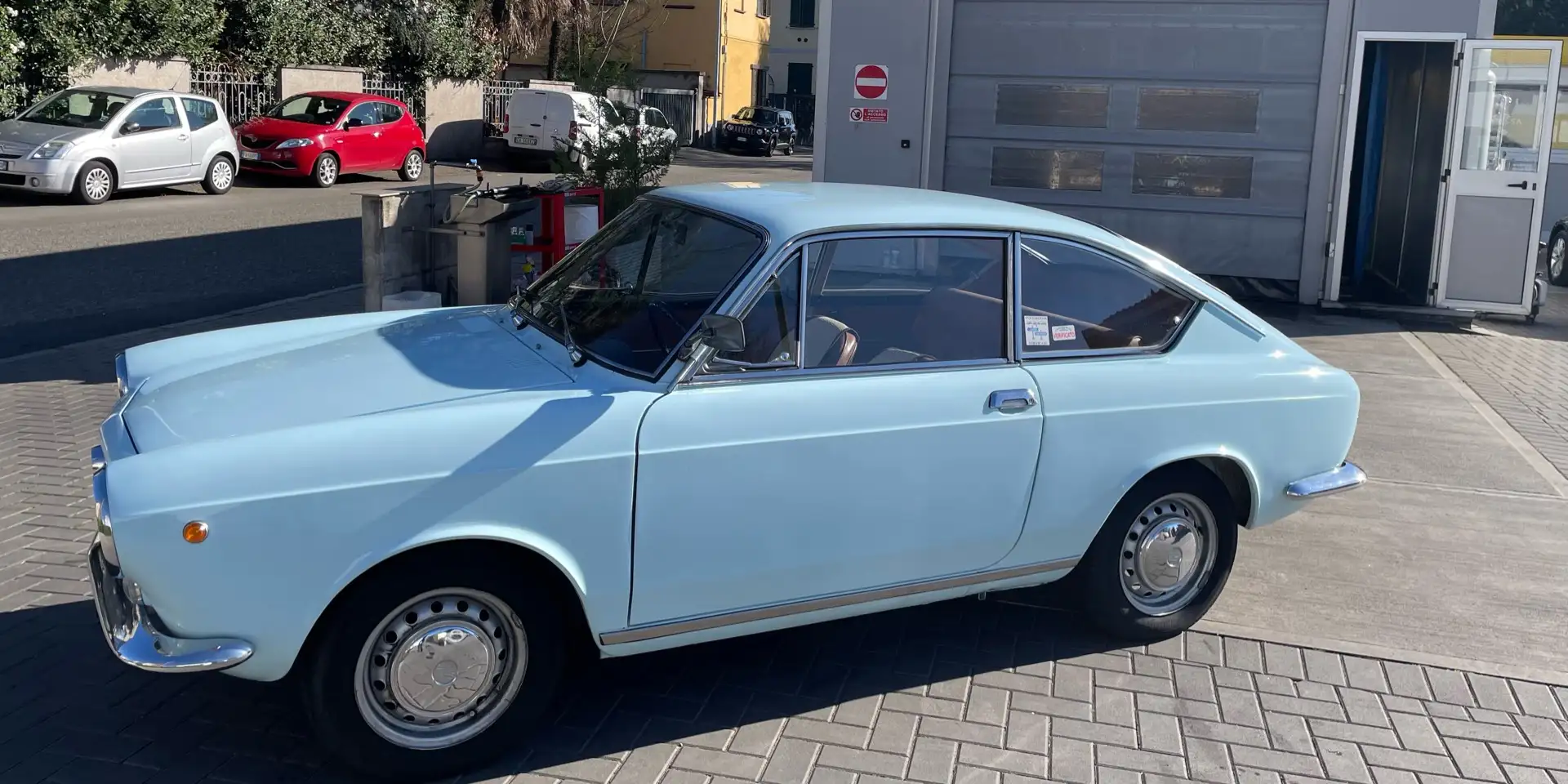 Fiat 850 fiat 85o coupè Bleu - 1