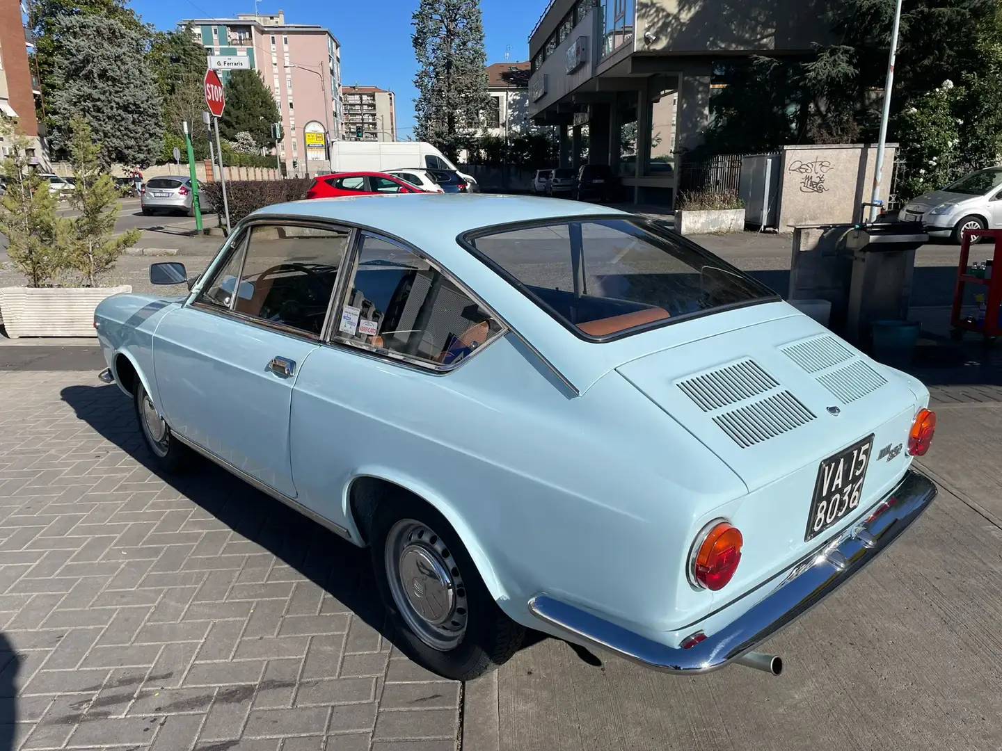 Fiat 850 fiat 85o coupè plava - 2