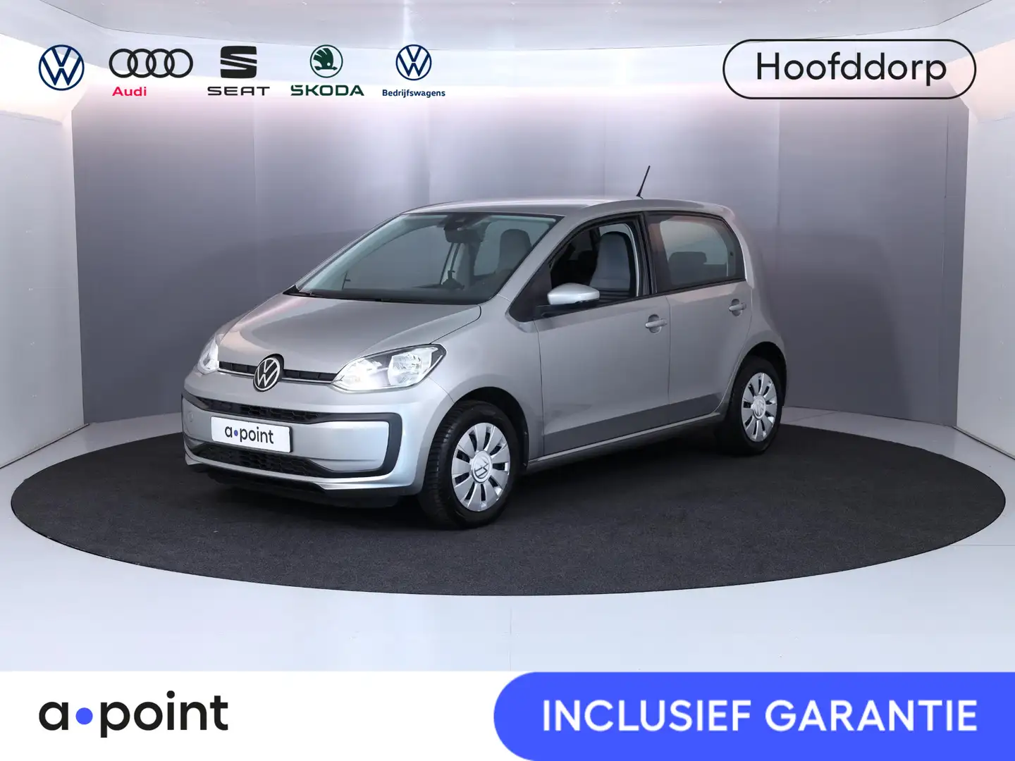 Volkswagen up! 1.0 65 pk | Navigatie via App | Airco | DAB ontvan Grijs - 1