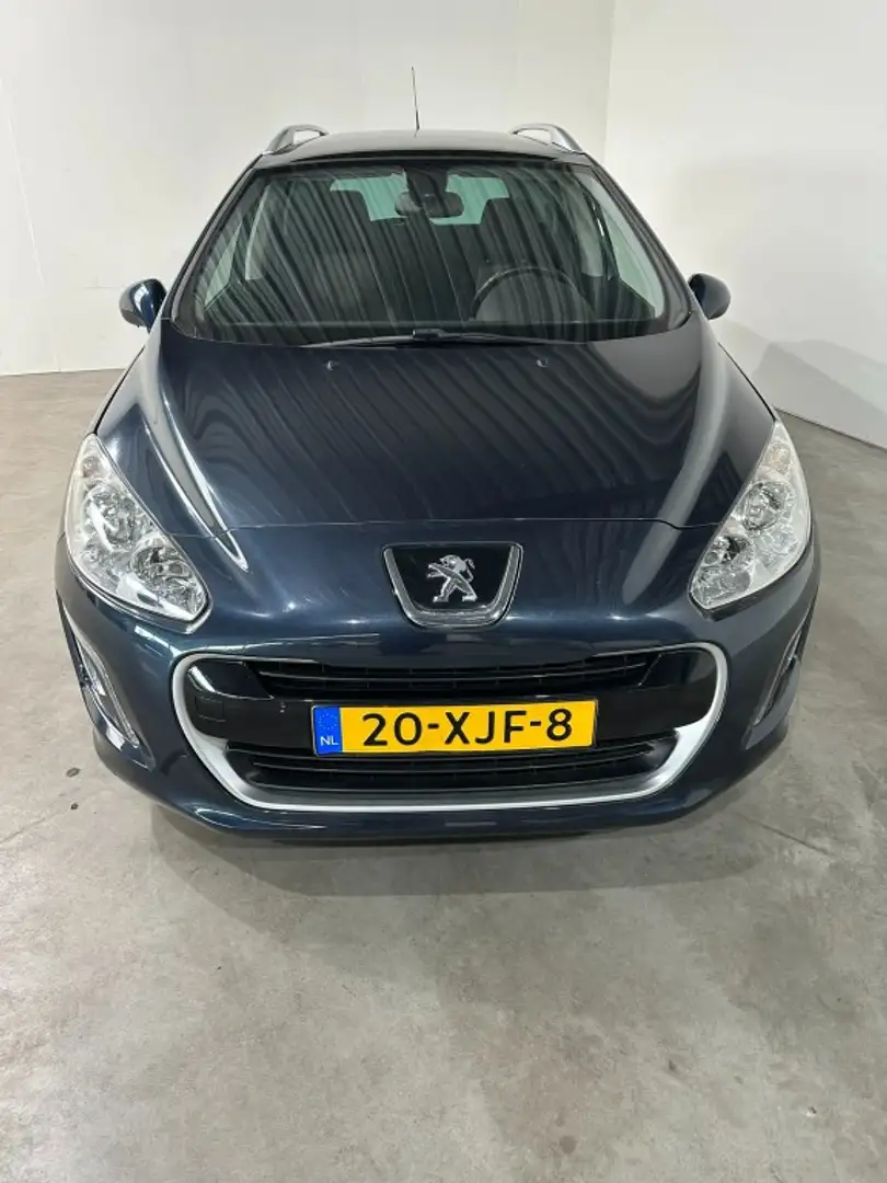 Peugeot 308 1.6 Diesel,Automaat, Panodak,Navigatie,Trekhaak,Ni Blauw - 2