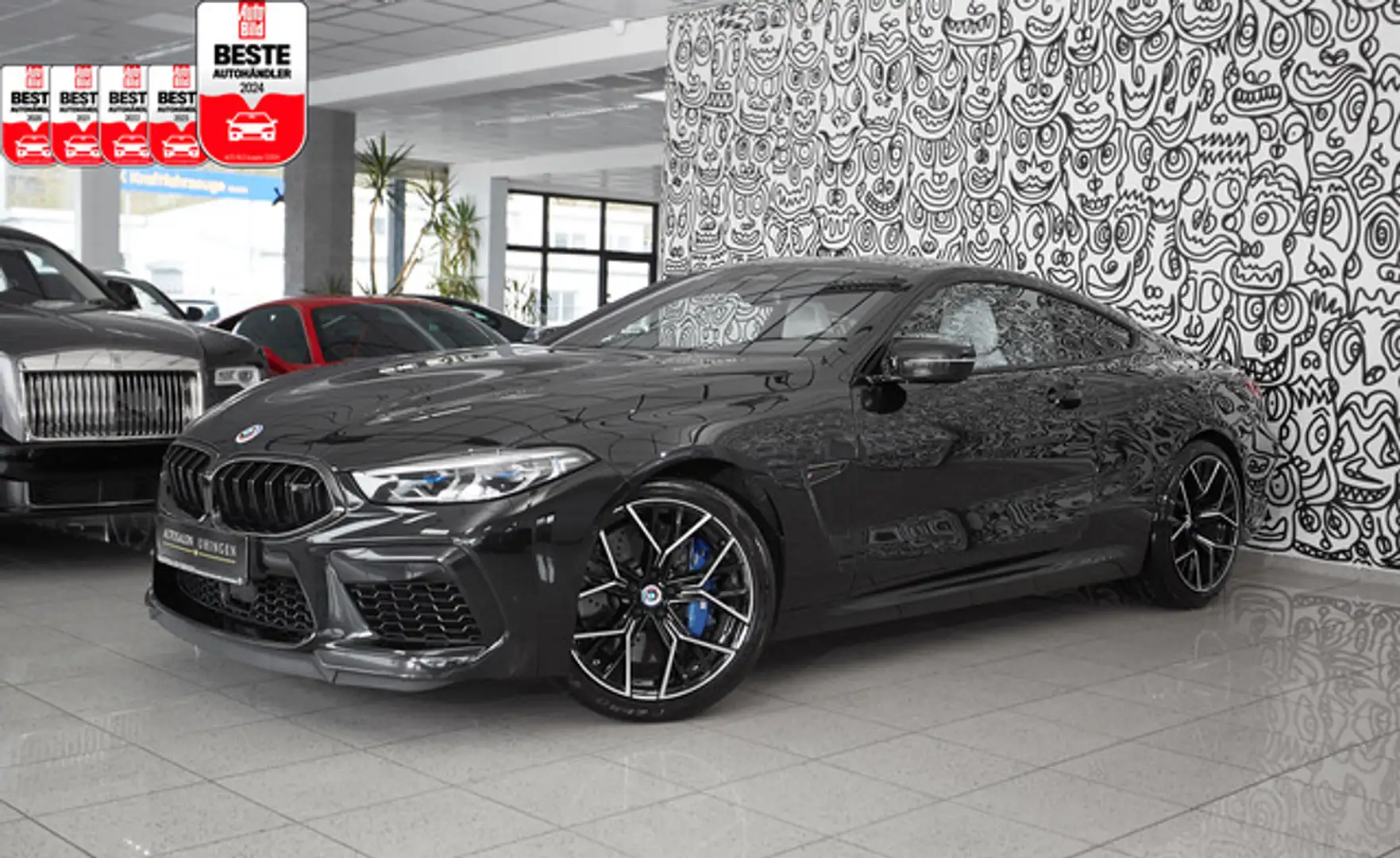 BMW M8 Coupe COMPETITION*SPORTABGAS*CARBON*50-JAHRE* Zwart - 1