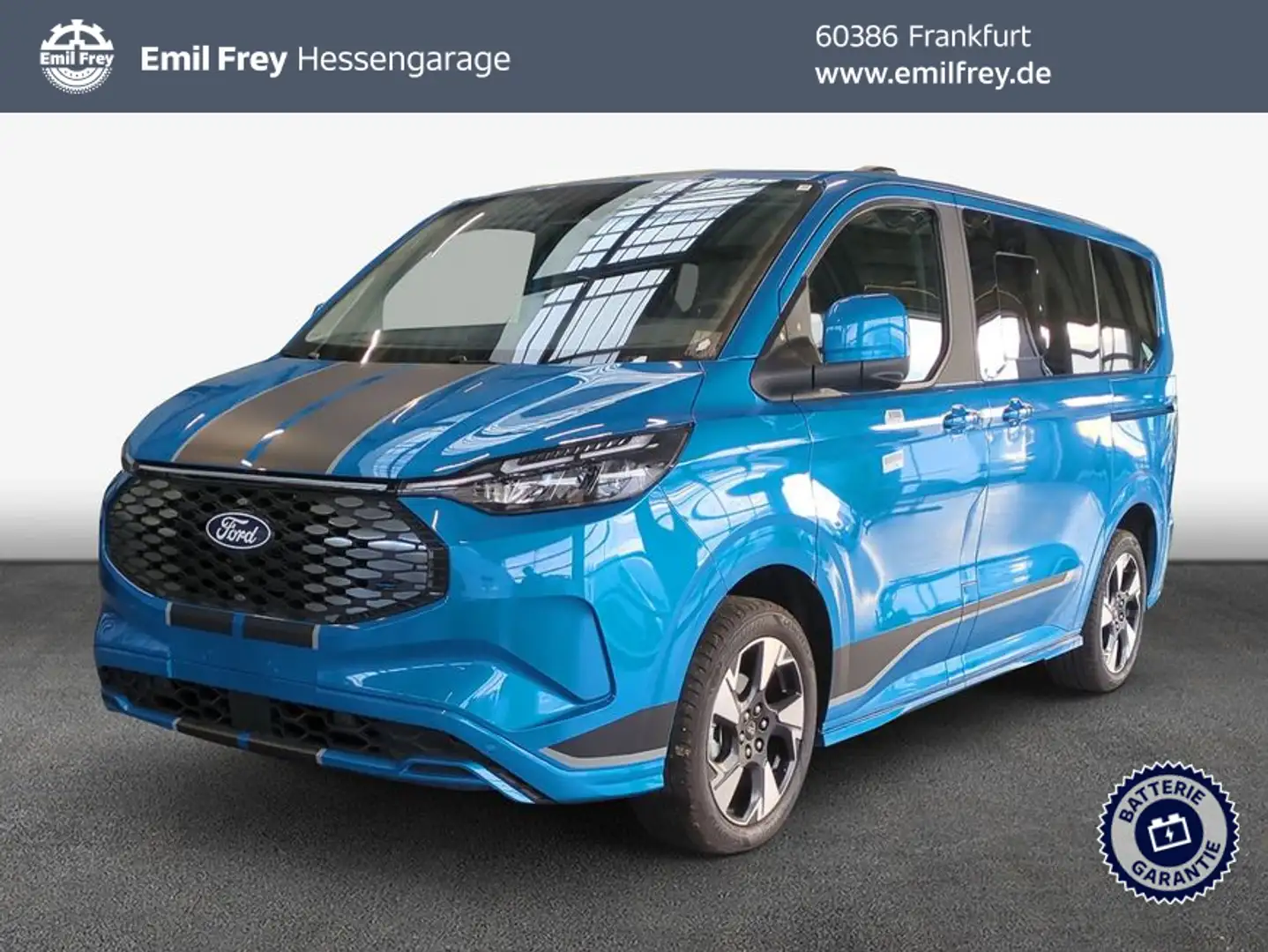 Ford Tourneo Custom e-Tourneo Custom 340 L1H1 LKW HA Sport Blau - 1