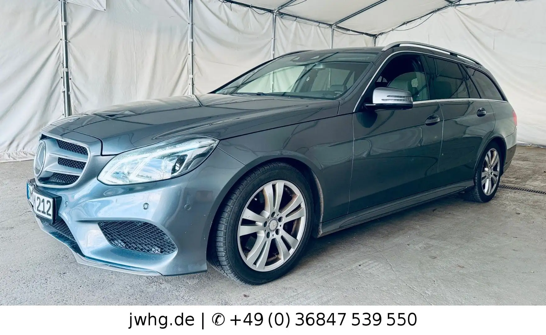 Mercedes-Benz E 250 4M AMG Line 360K FahrAss+ Comand Airmatic Gri - 1