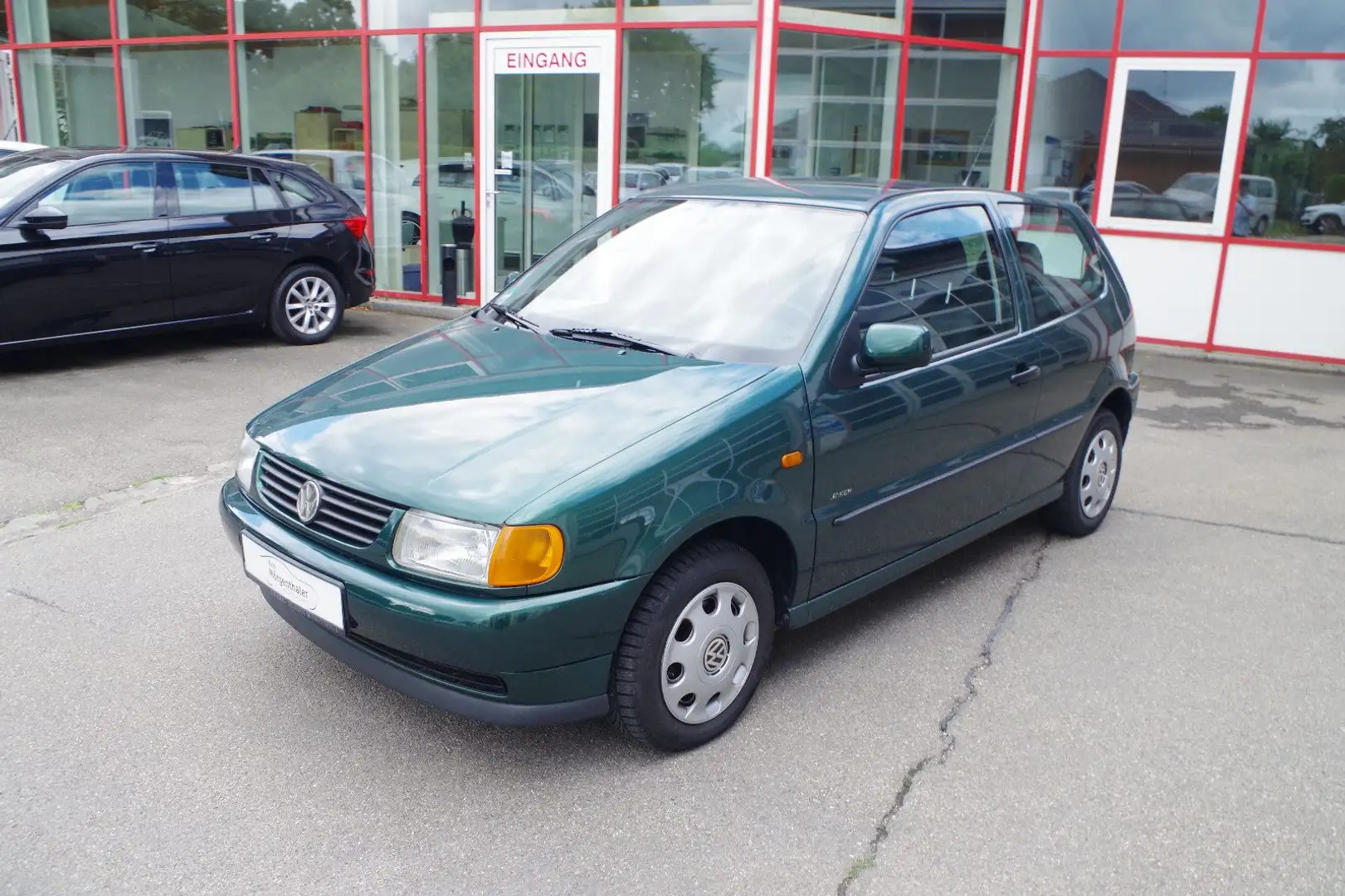 Volkswagen Polo Joker, original 51.359 km, Rentnerfahrzeug Vert - 1
