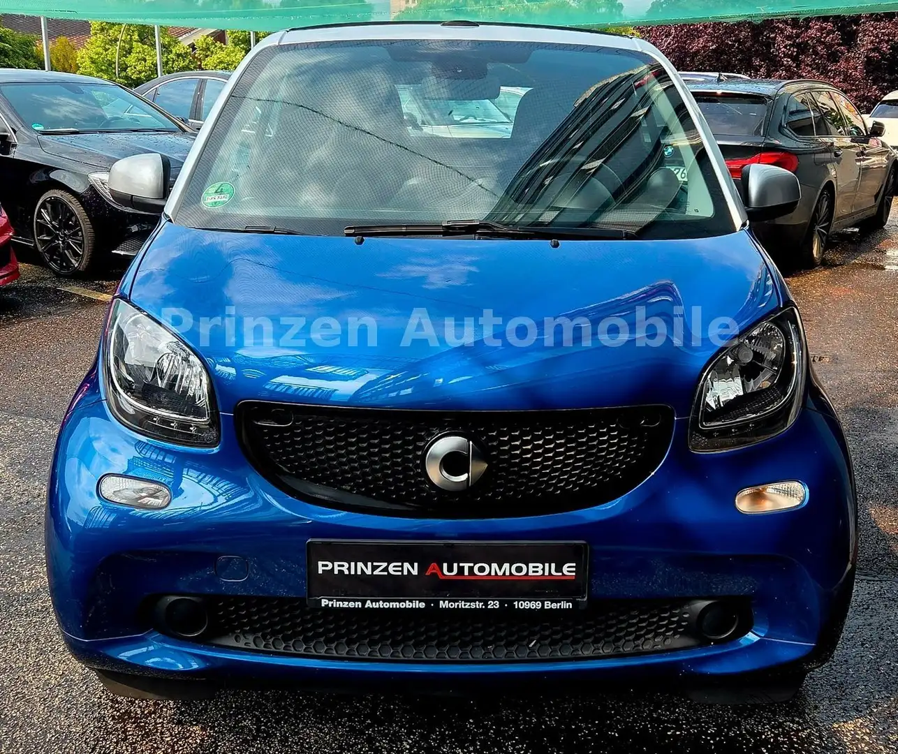 smart forTwo Cabrio*Aut*2.Hand*Klima*LED*Navi Blau - 2