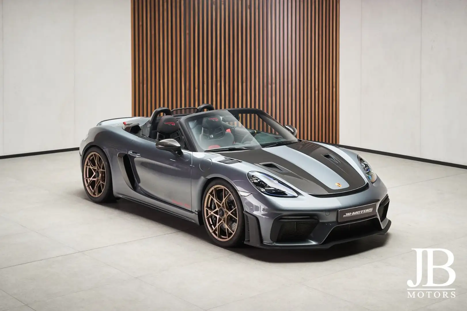 Porsche Boxster 718 Spyder RS Weissach PCCB Lift BOSE LED Grau - 1