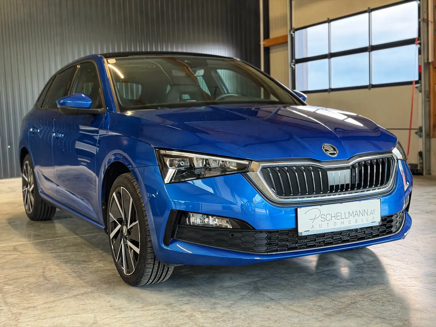 Skoda Scala Sport TSI, VOLL LED, KAMERA, PANORAMA Blau - 1