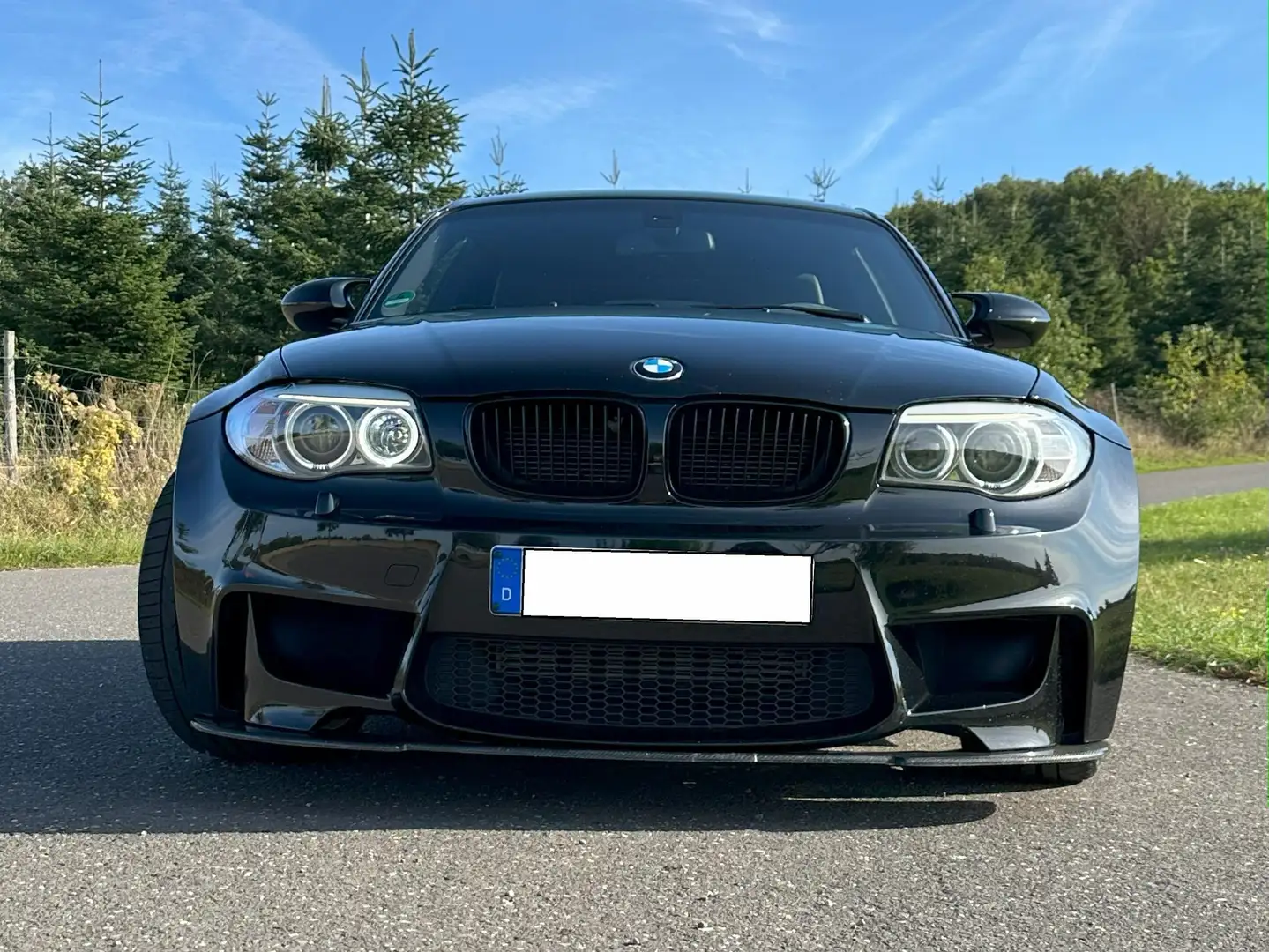 BMW 1er M Coupé 2.Hand, Keramikvers., GPS Überwachung, TOP Zustan Schwarz - 2