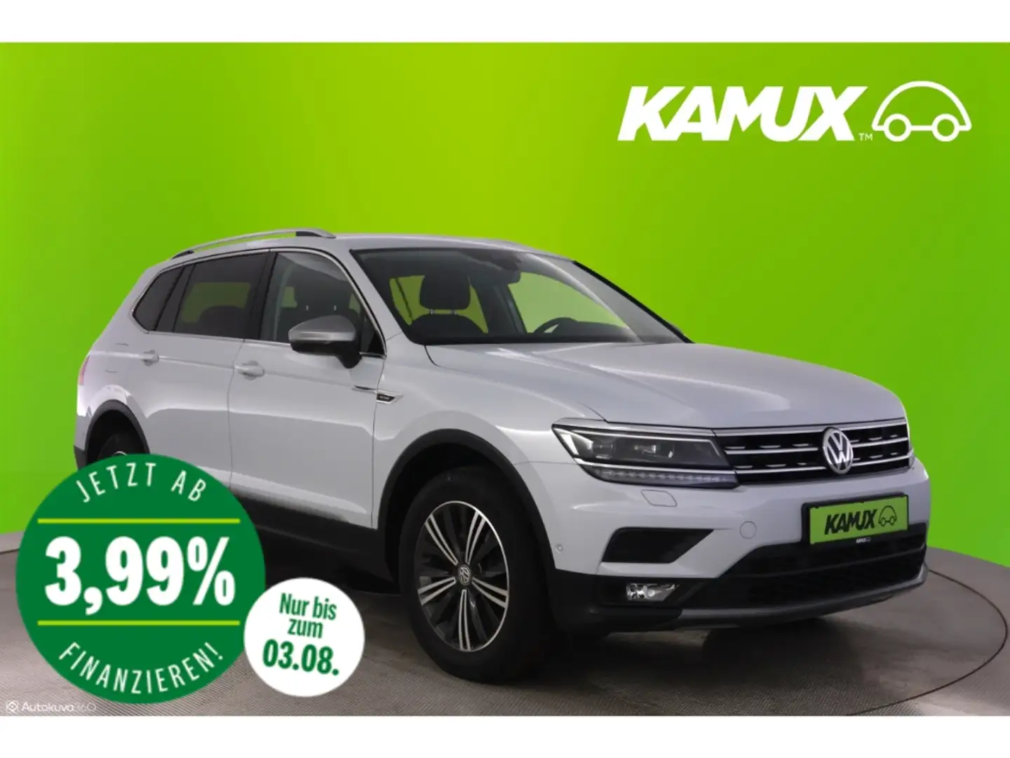 Volkswagen Tiguan Allspace 2.0TSI 4M DSG Comfortline+PANO Weiß - 1