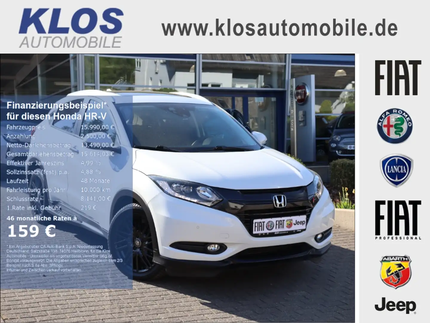 Honda HR-V EXECUTIVE 1.5 i-VTEC PANO NAVI LED KLIMA SHZ KAMER Weiß - 1