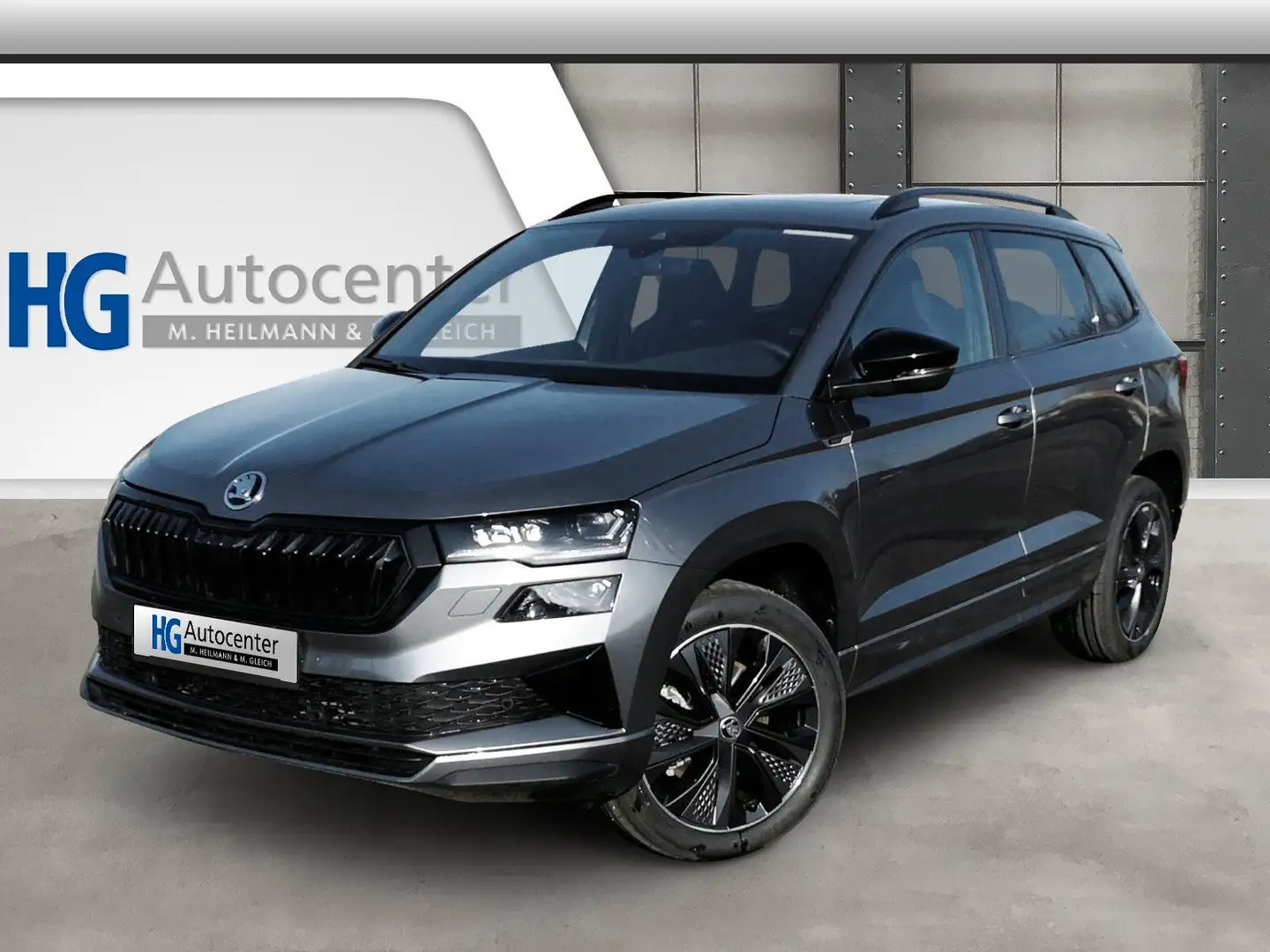 Skoda Karoq 1.5TSI Sportline PanoAHK Matrix5J.Garantie Grau - 1