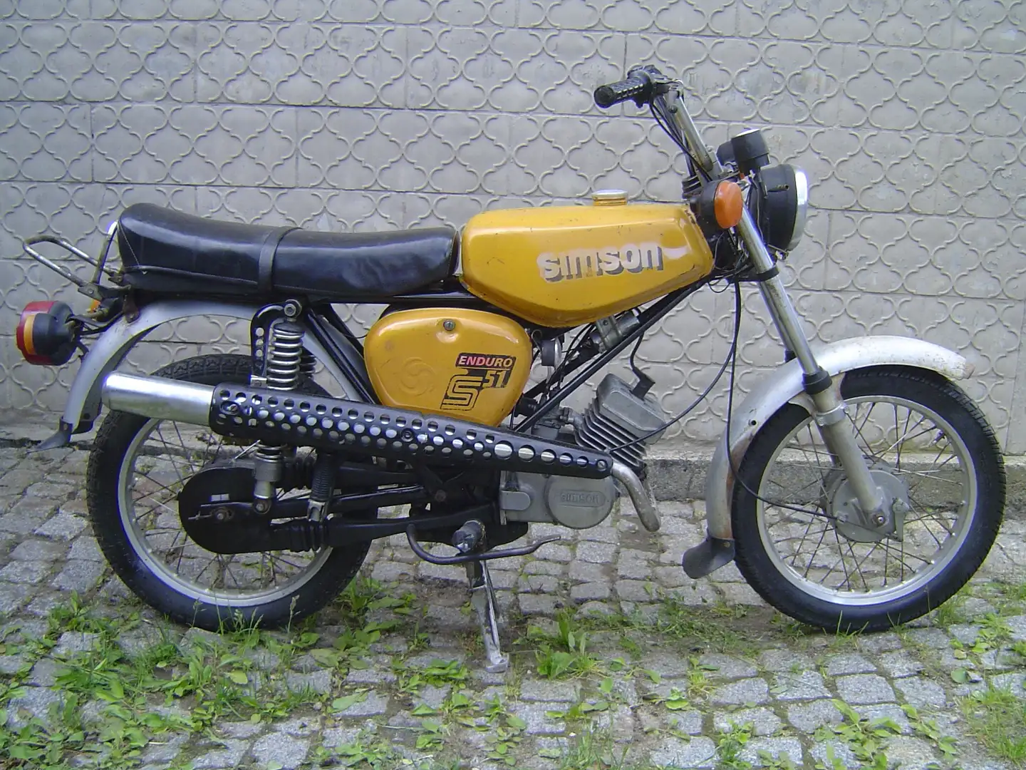 Simson S 51 Enduro Amarillo - 1