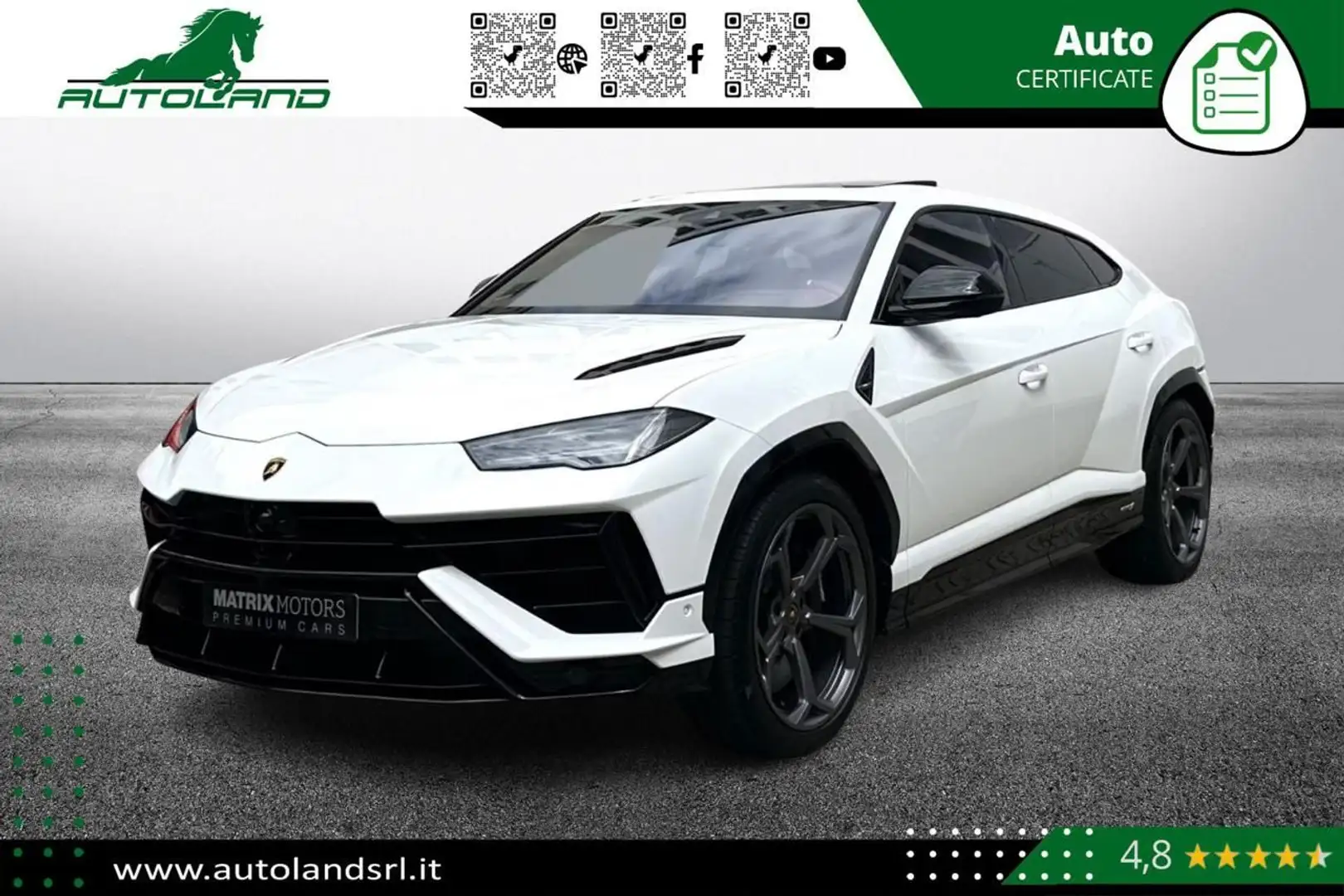 Lamborghini Urus 4.0 S Iva esposta Bianco - 1