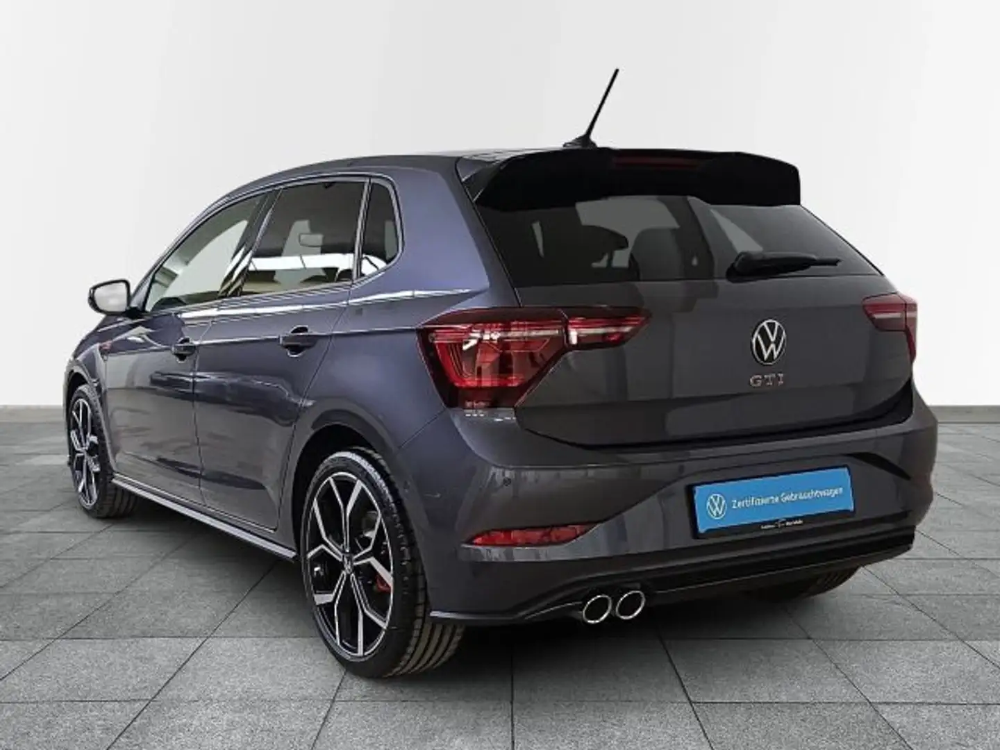 Volkswagen Polo 2.0 TSI GTI DSG+MATRIX+DIGITAL+18 ZOLL+ACC Grijs - 2