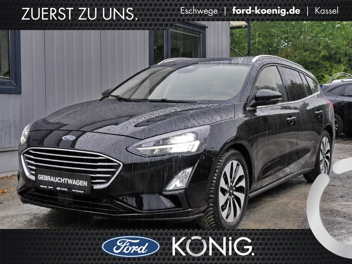 Ford Focus Cool + Connect 1.0 EB Navi+LED+DAB+Sitzhzg Klima Noir - 1