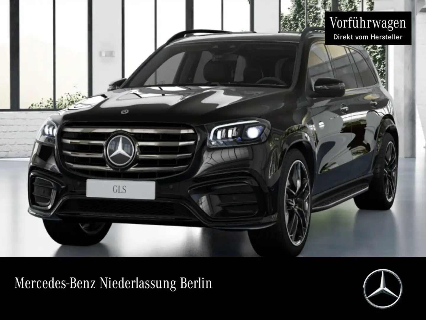 Mercedes-Benz GLS 450 d 4M AMG+NIGHT+PANO+360+AHK+MULTIBEAM+HUD Negro - 1