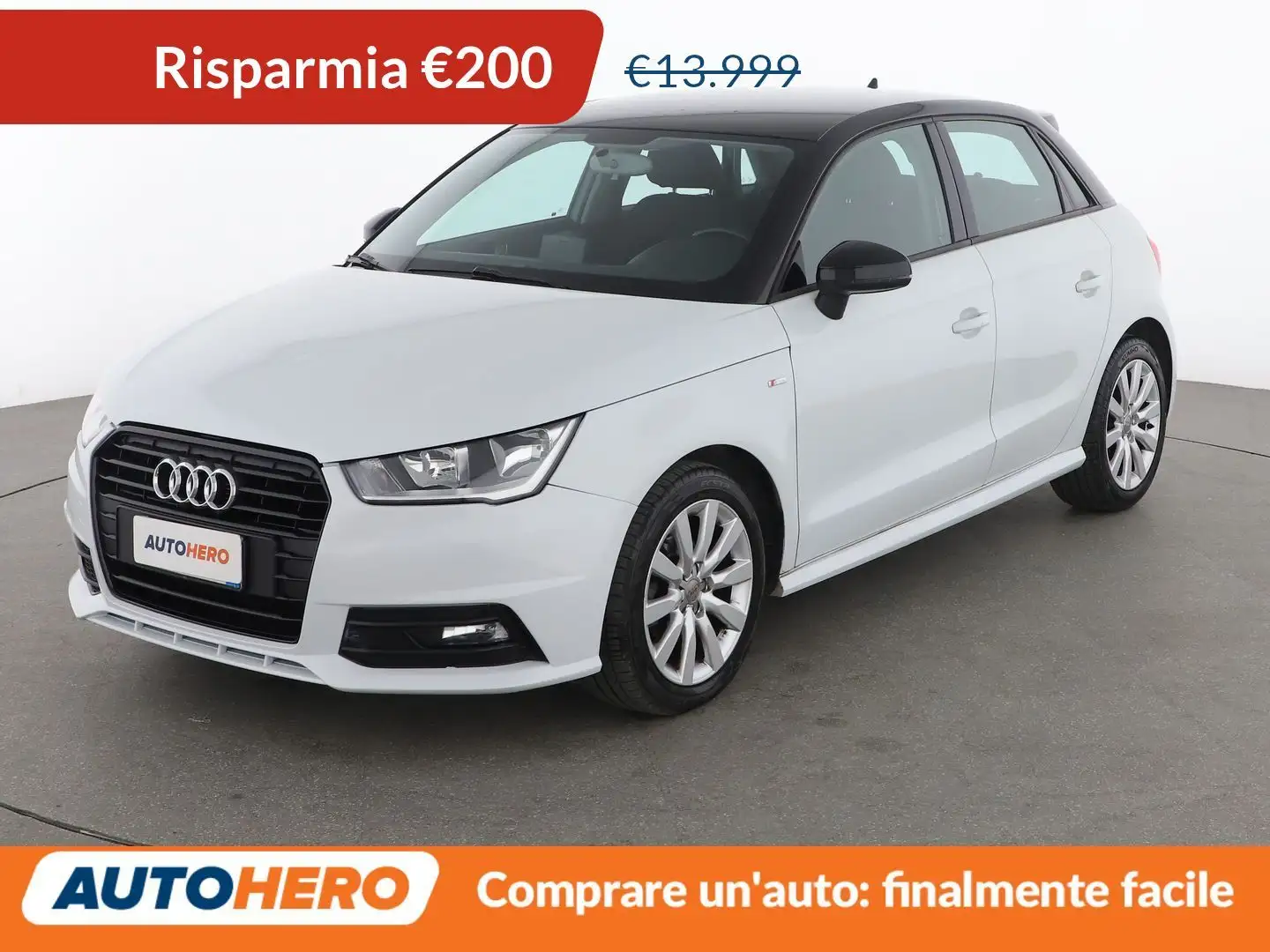 Audi A1 1.0 TFSI Attracted Blanc - 1
