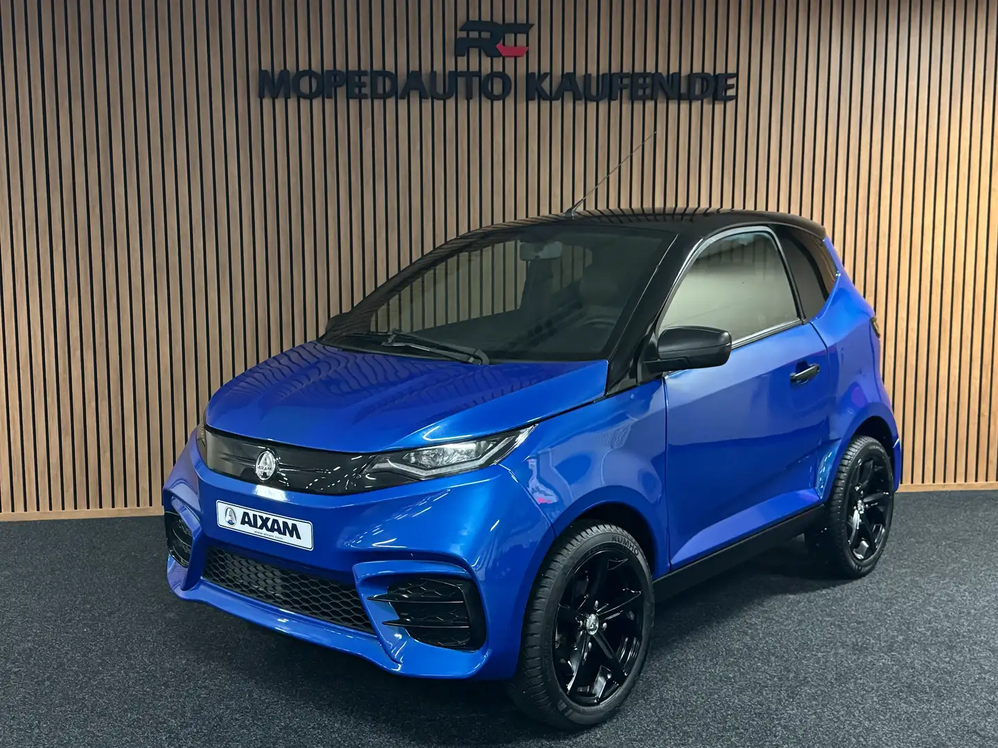 Aixam City Sport Neues Modell / Anlieferung Blau - 2