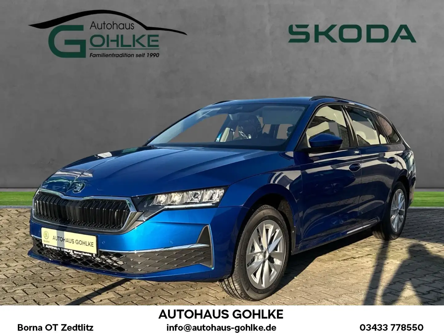 Skoda Octavia Combi Selection 1.5T 85kW*17 Zoll*Sitzhe Klima Kék - 1