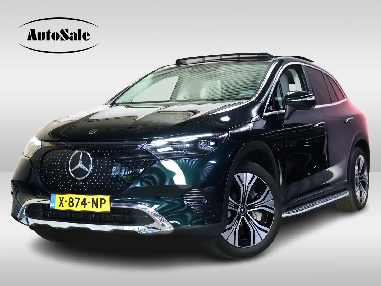 Mercedes-Benz EQE SUV AVM 350+ AMG Line 91 kWh PANO BURMESTER NAVI MODI Green - 1