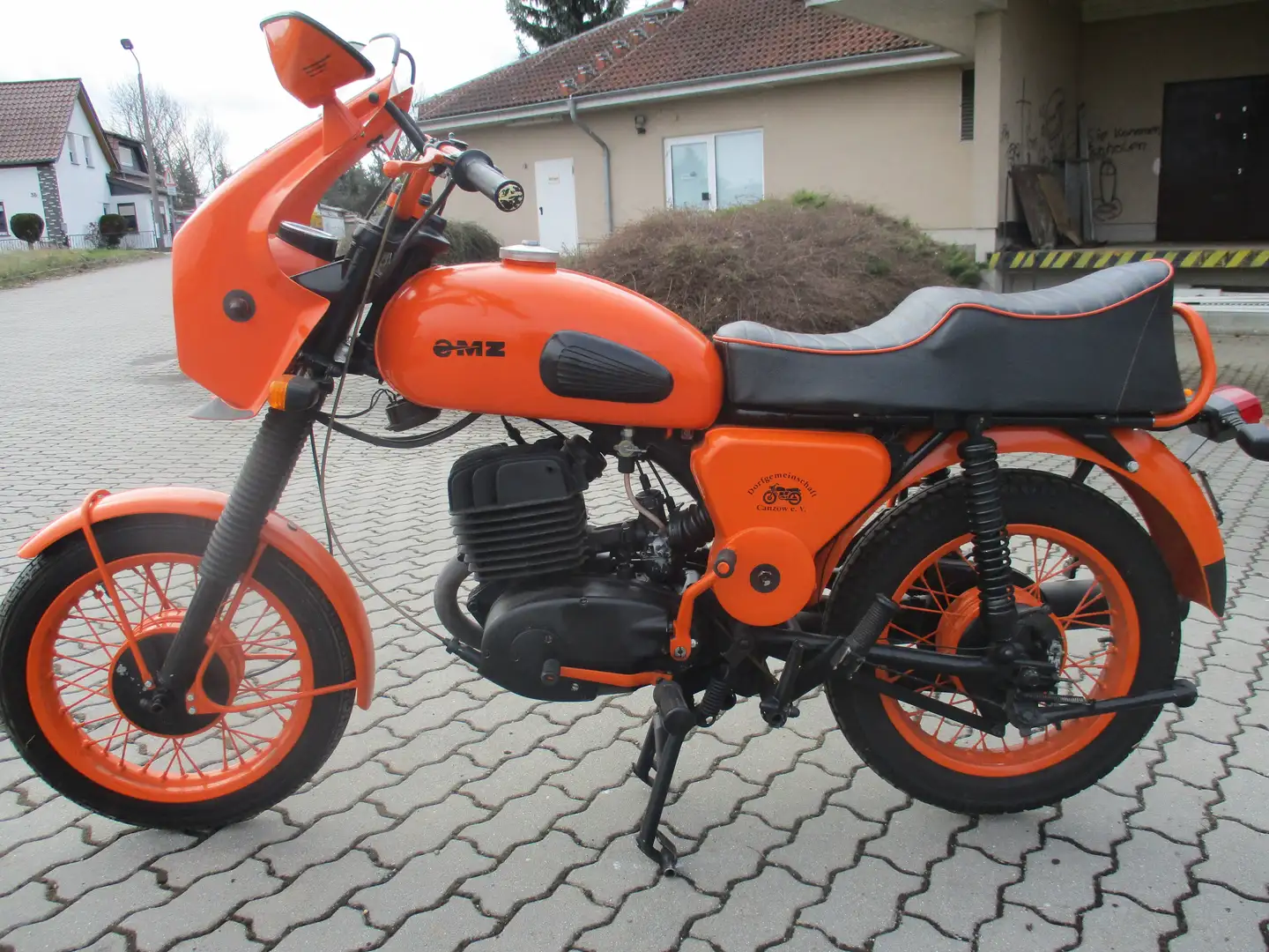 MZ TS 250 Orange - 1