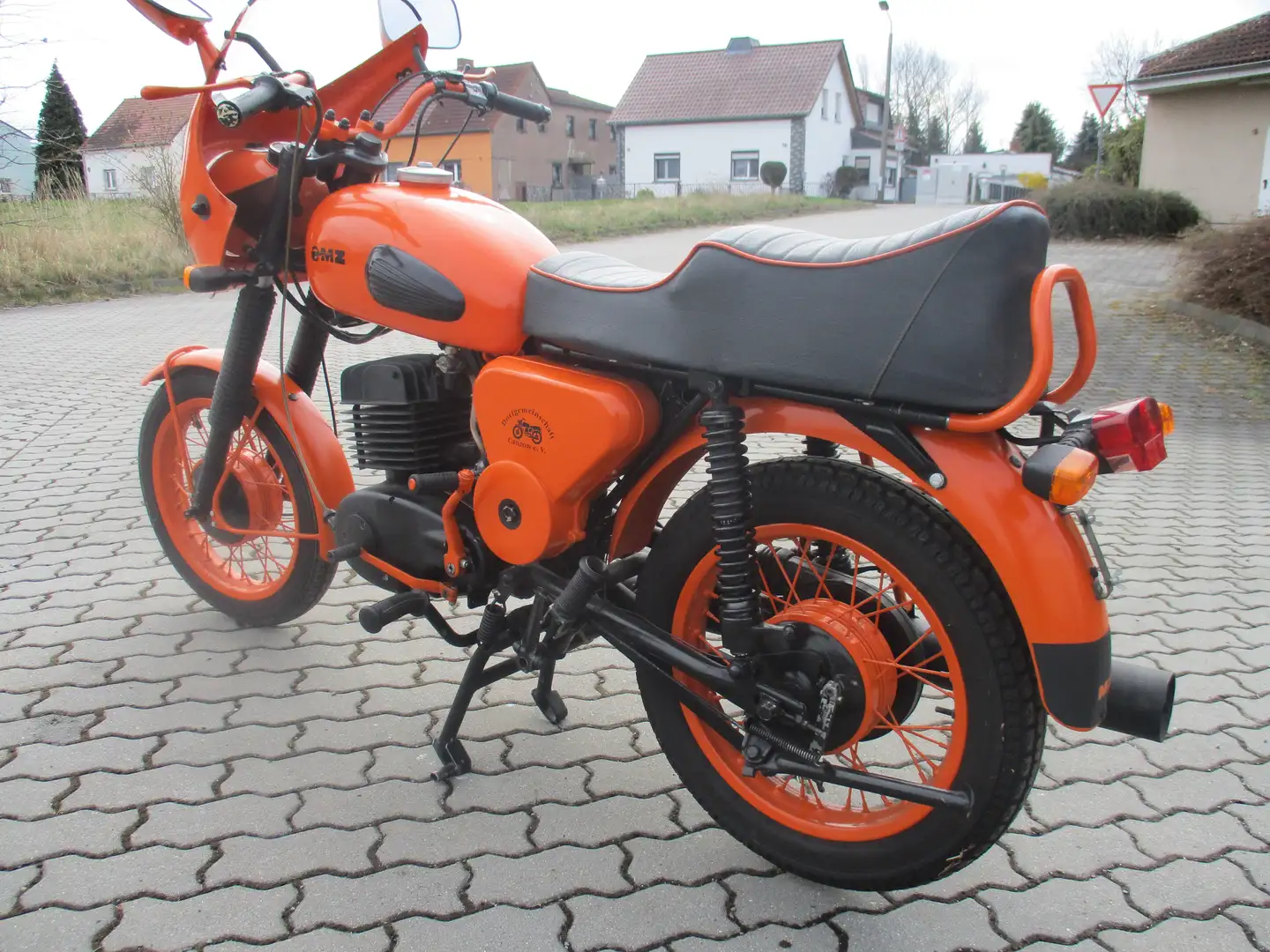 MZ TS 250 Naranja - 2