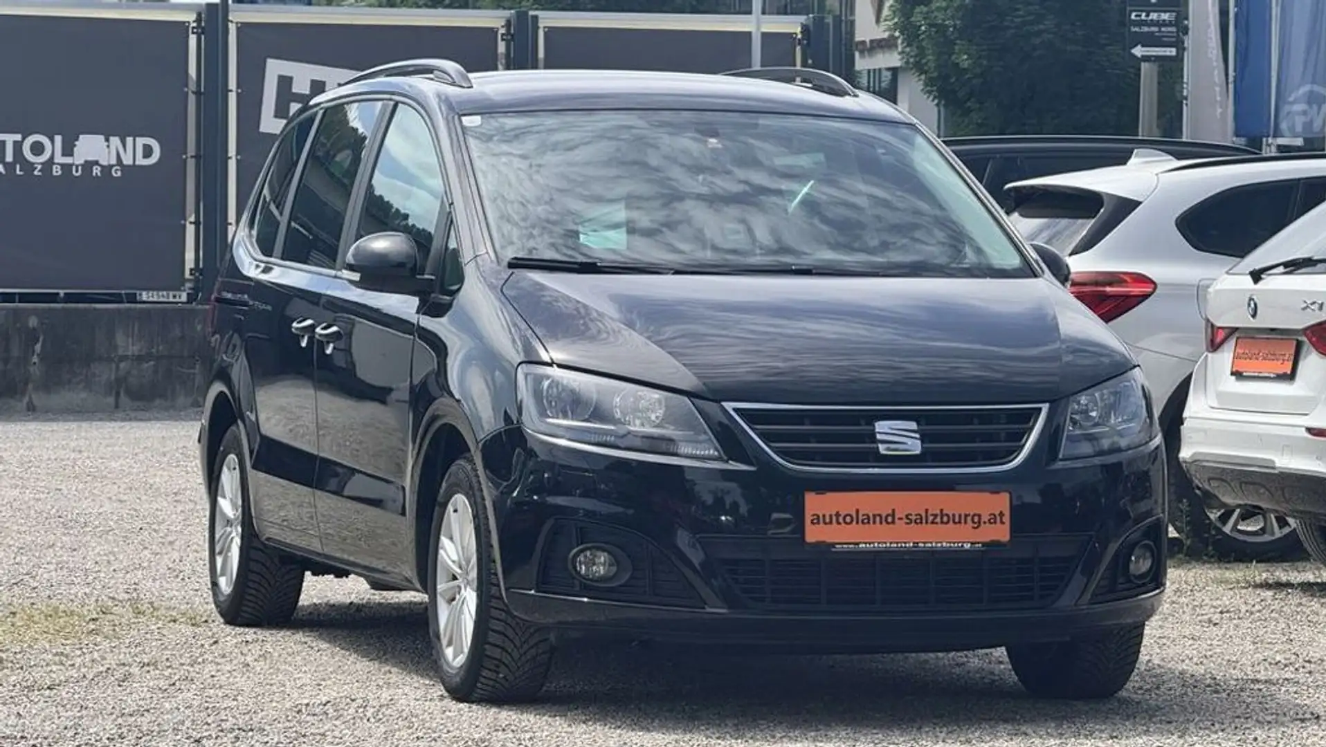 SEAT Alhambra Business *7SITZER* lückenl. Serviceheft! Schwarz - 1