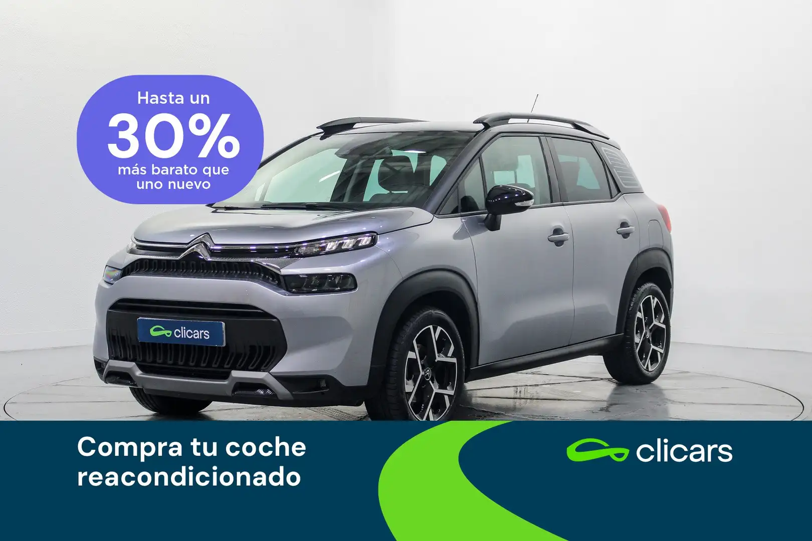 Citroen C3 Aircross Puretech S&S Shine Pack EAT6 130 Grigio - 1