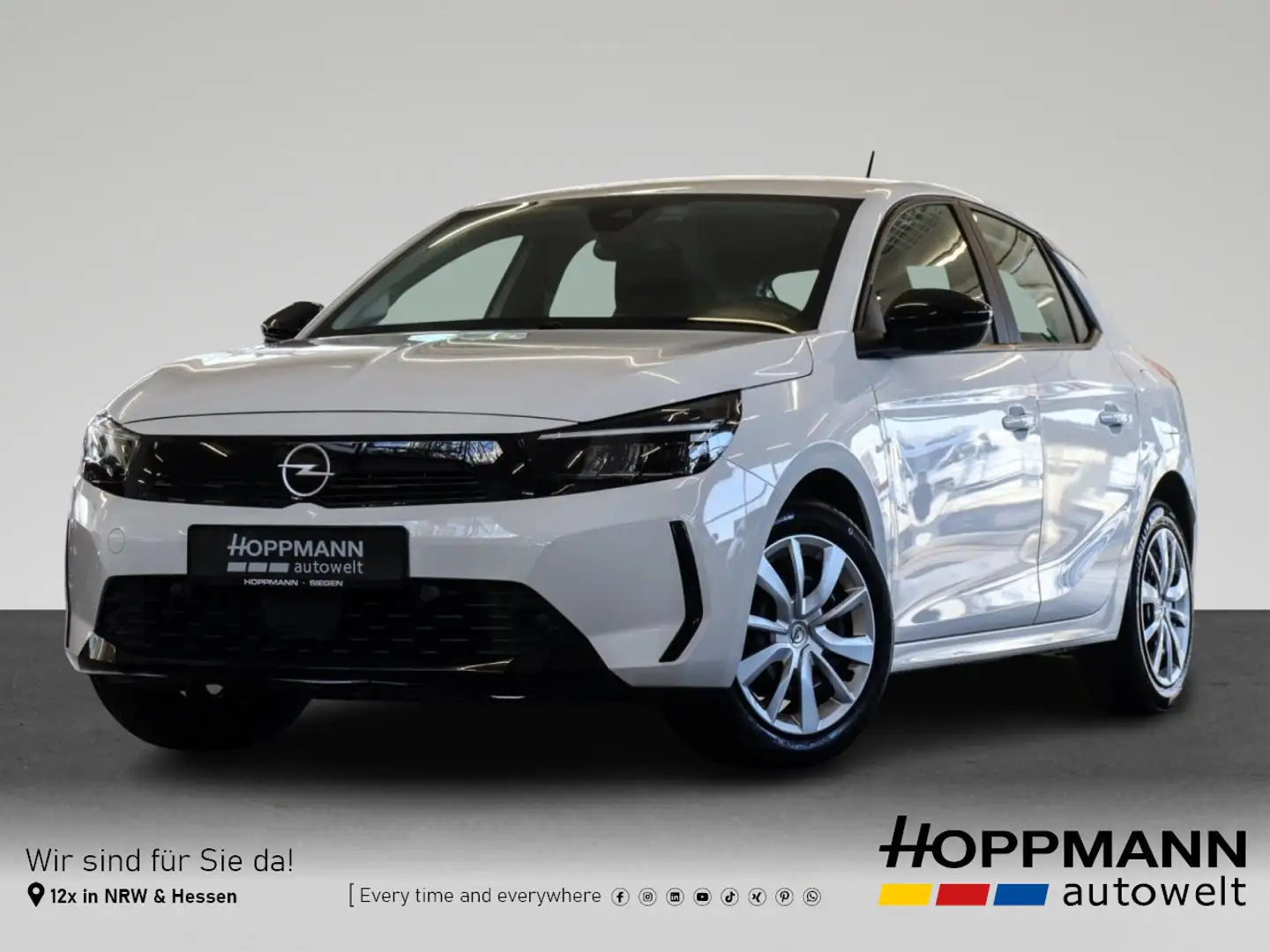 Opel Corsa Edition*PDC*SHZ*LHZ*Klima* Blanc - 1