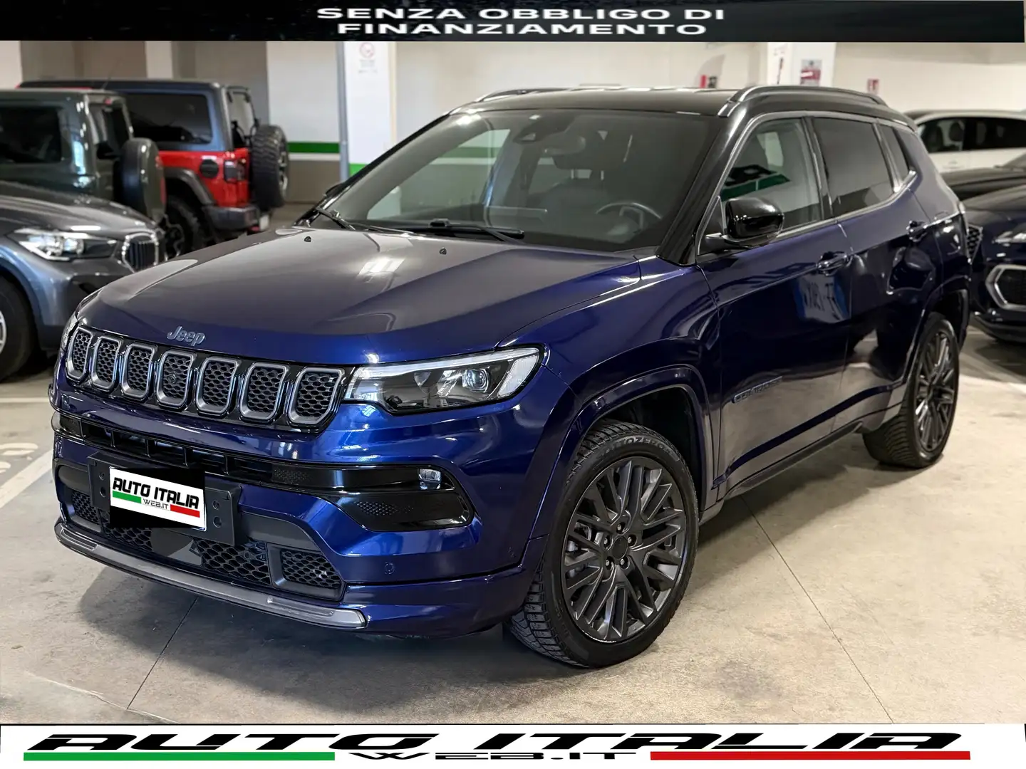 Jeep Compass Compass S MY22#1.3T4#PHEV#PREZZOREALE#240CV#PELLE Noir - 1