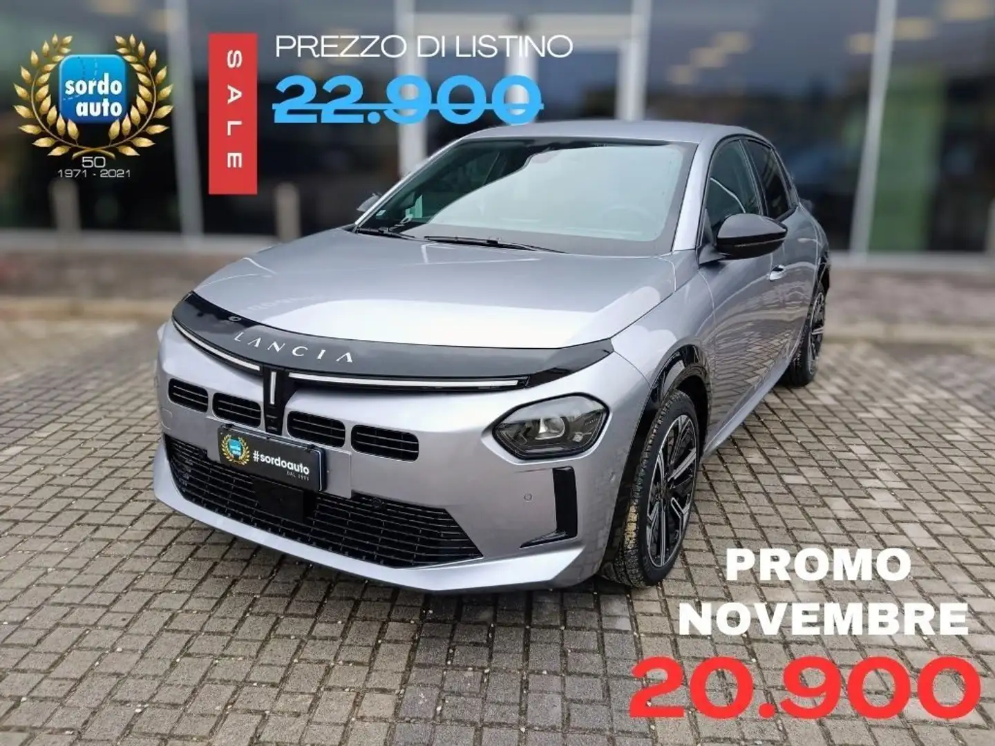 Lancia Ypsilon Hybrid e-DCT LX Grigio - 1