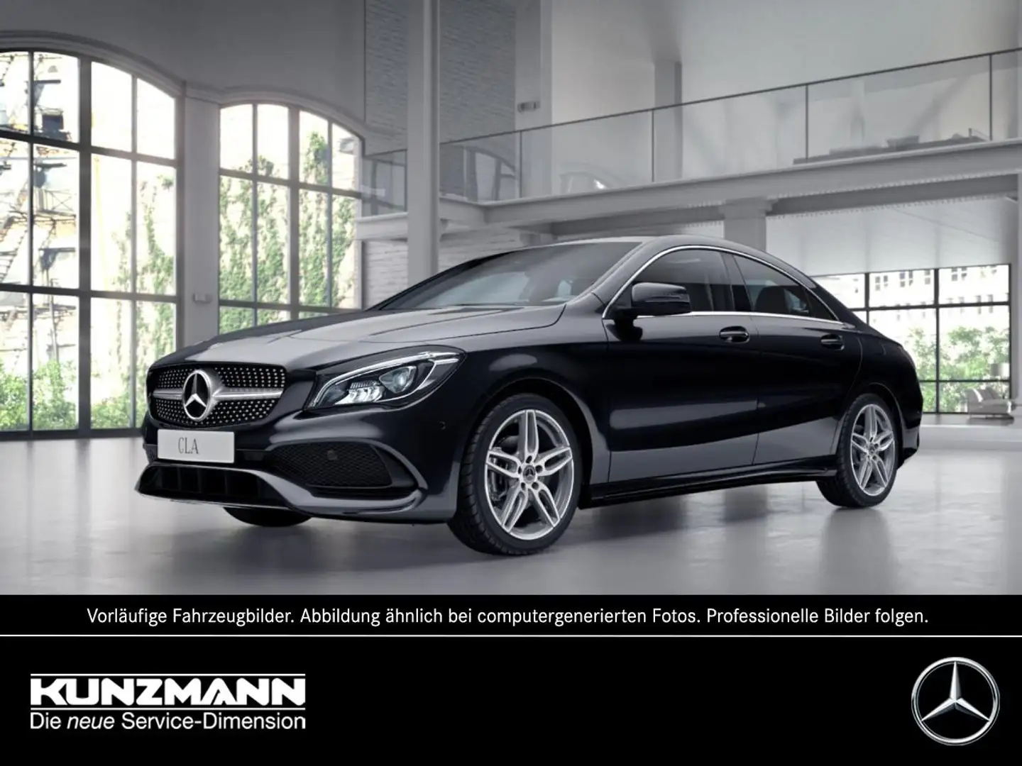 Mercedes-Benz CLA 200 Coupé AMG Kamera Ambiente Tempomat LED Schwarz - 1