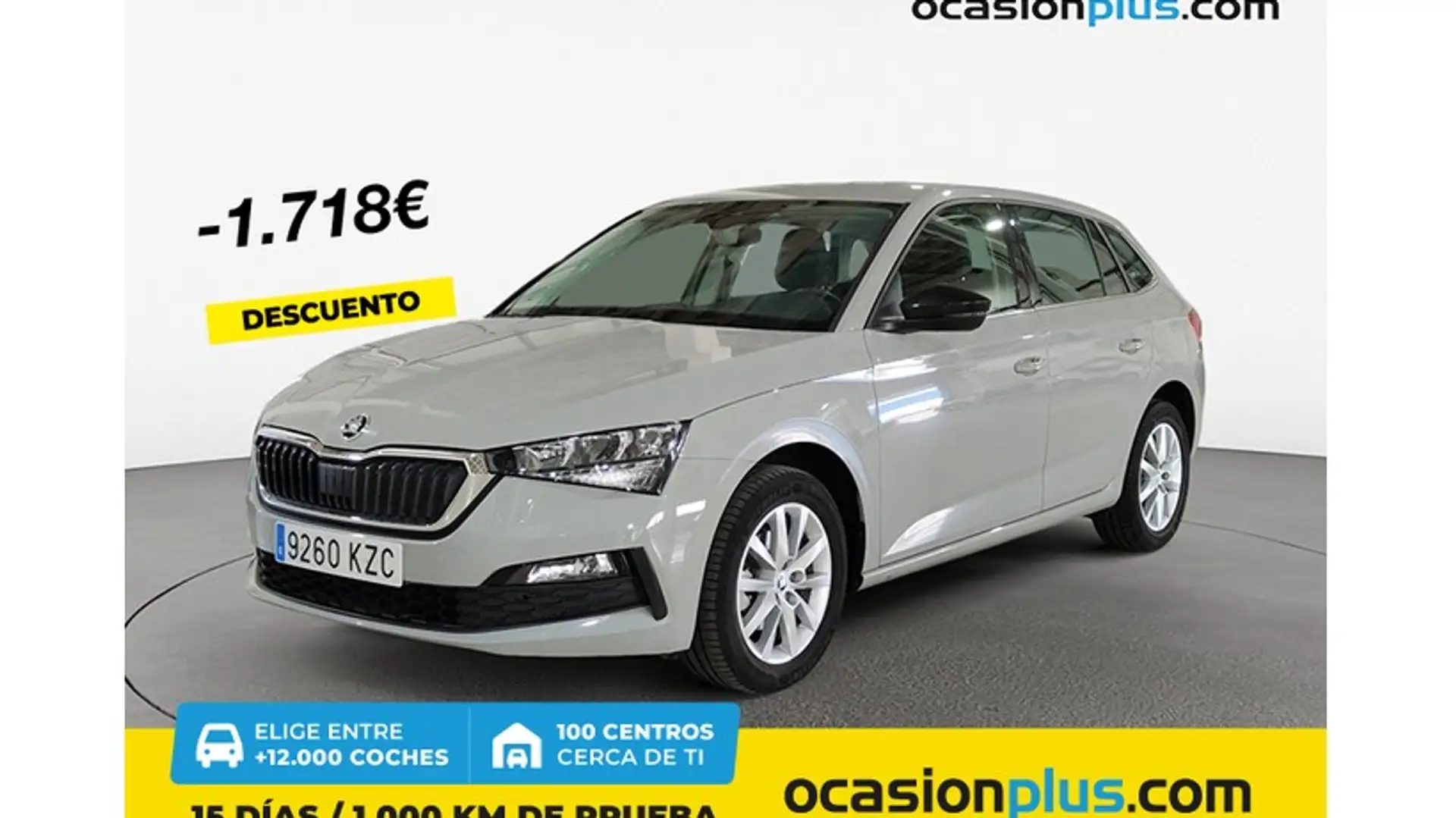 Skoda Scala 1.5 TSI Ambition DSG 110kW Gris - 1