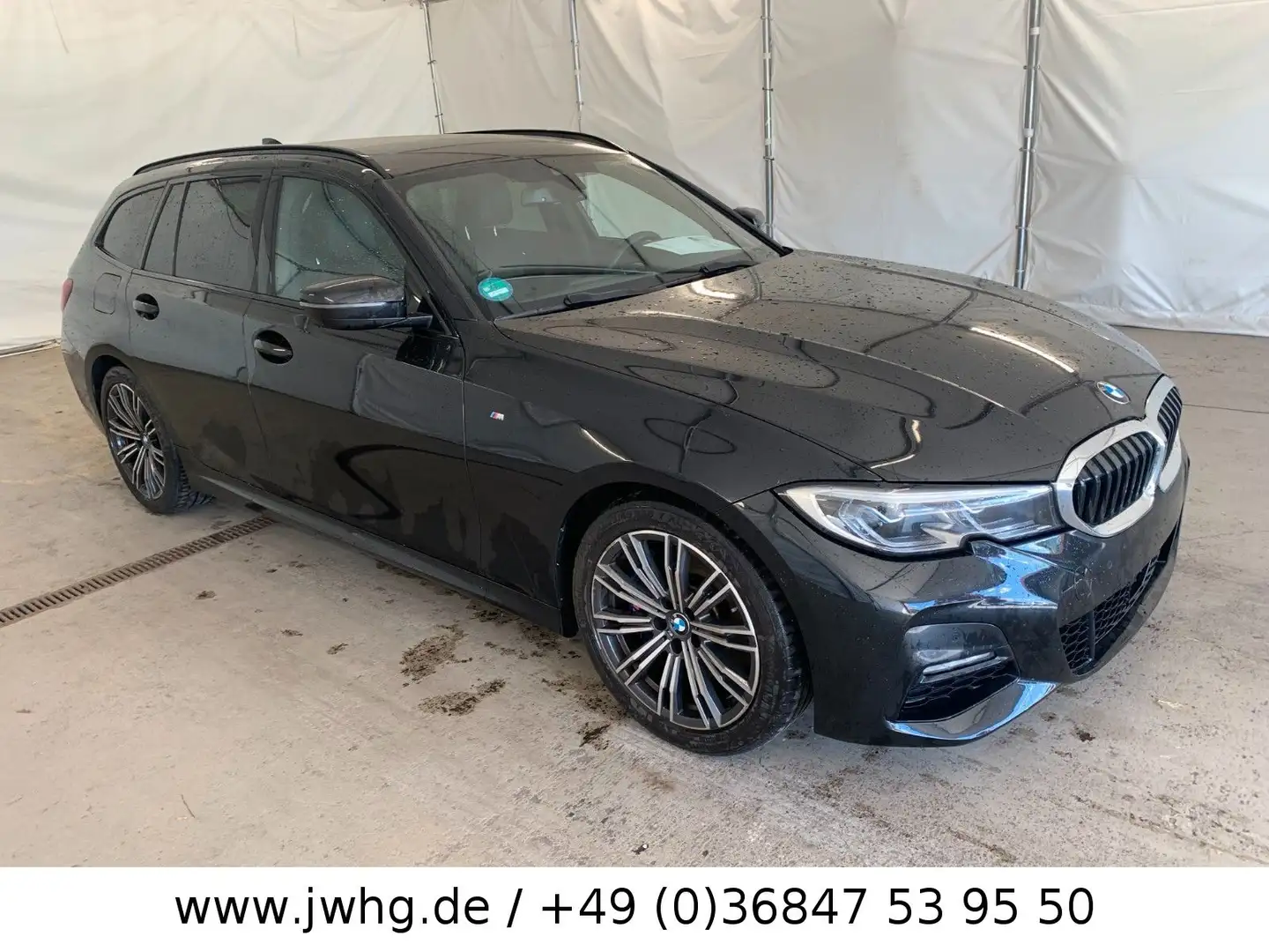 BMW 330 d T M Sport LASER/DRIVING PRO/COCK-PRO/KAM/AK Schwarz - 2
