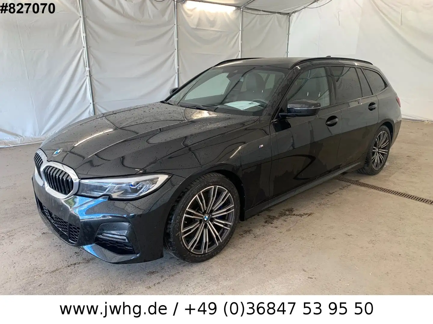 BMW 330 d T M Sport LASER/DRIVING PRO/COCK-PRO/KAM/AK Schwarz - 1