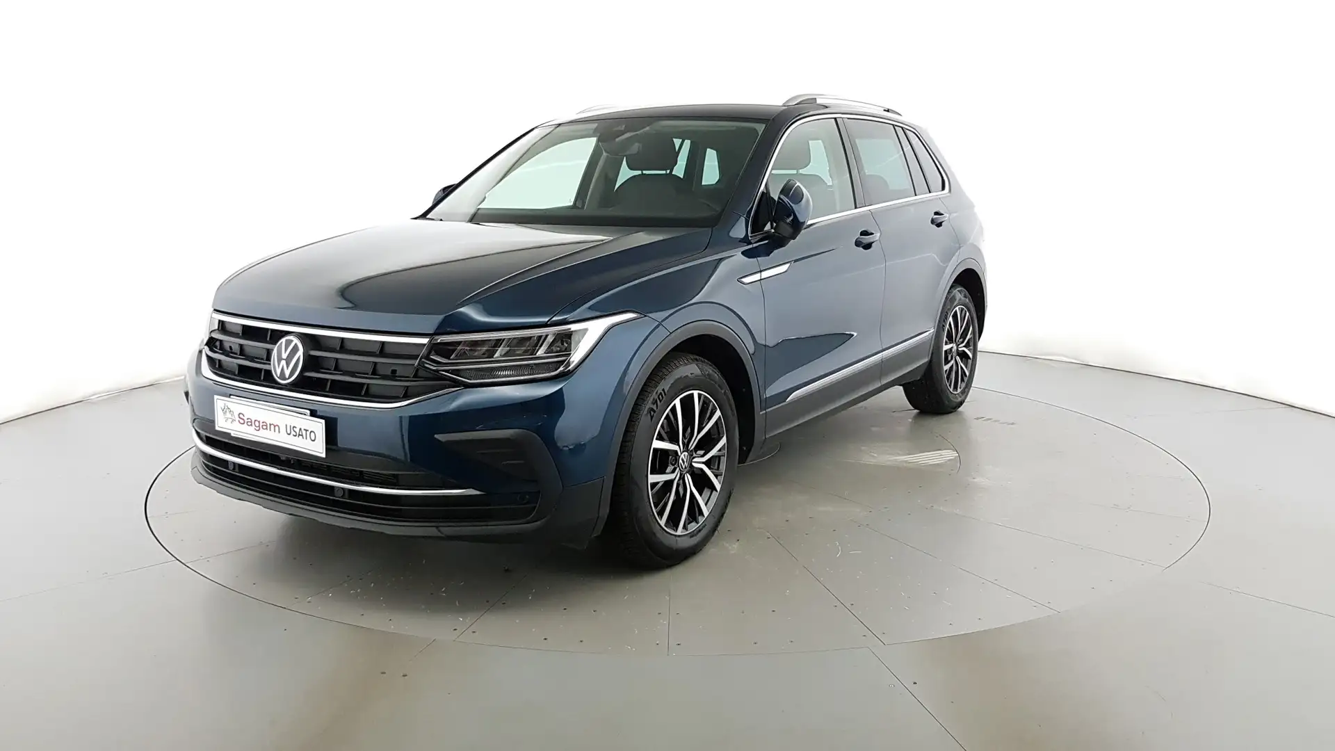 Volkswagen Tiguan 1.5 tsi act Life 130cv Blauw - 1