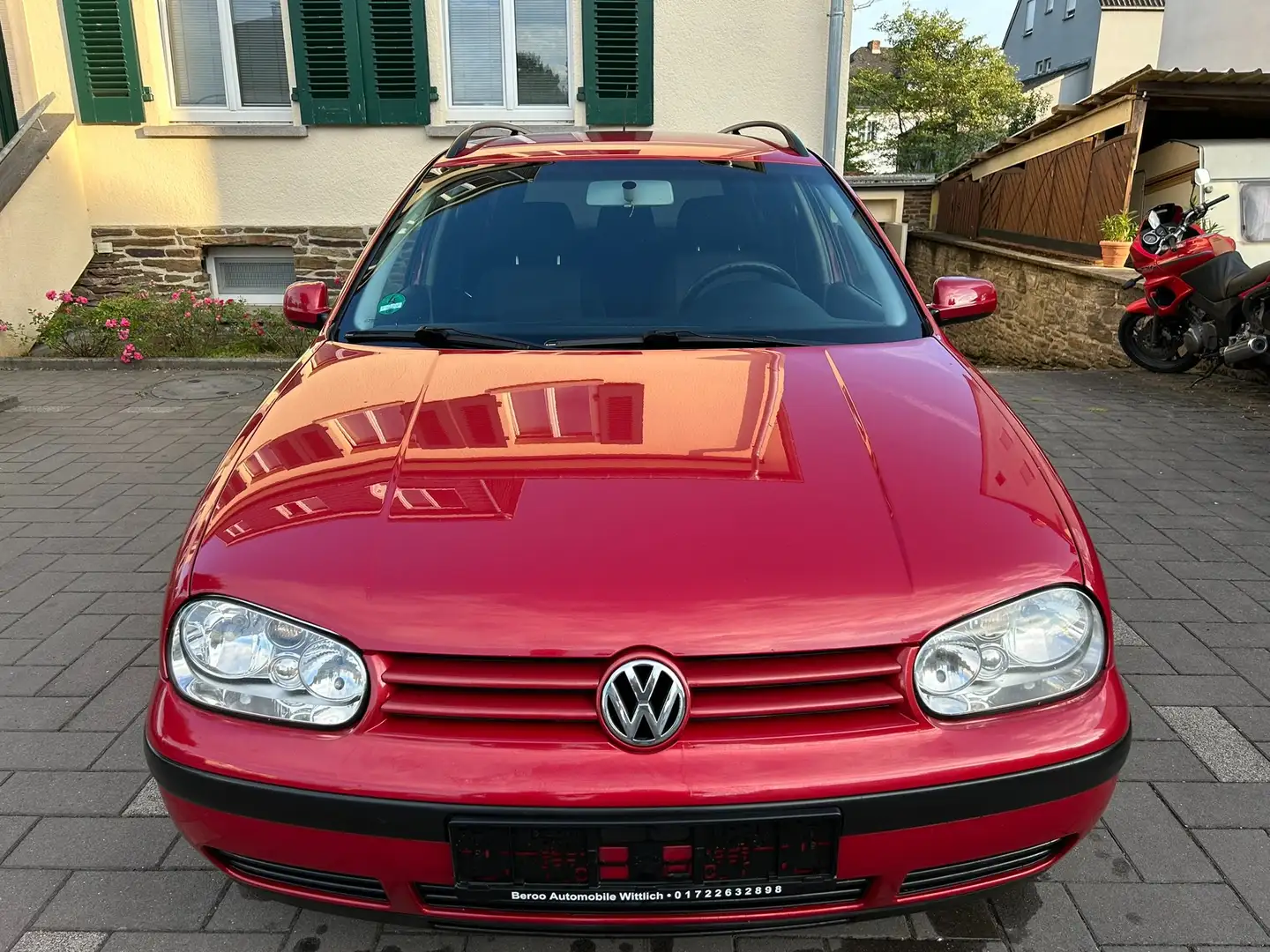 Volkswagen Golf Variant 1.9 TDI Edition AUTOMATIK - Tüv-Asu: 07-2026 - Rouge - 2
