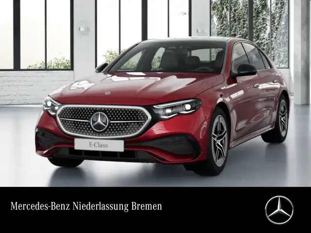 Mercedes-Benz E 200 AMG 360° Pano Burmester Distr. HUD AHK Night