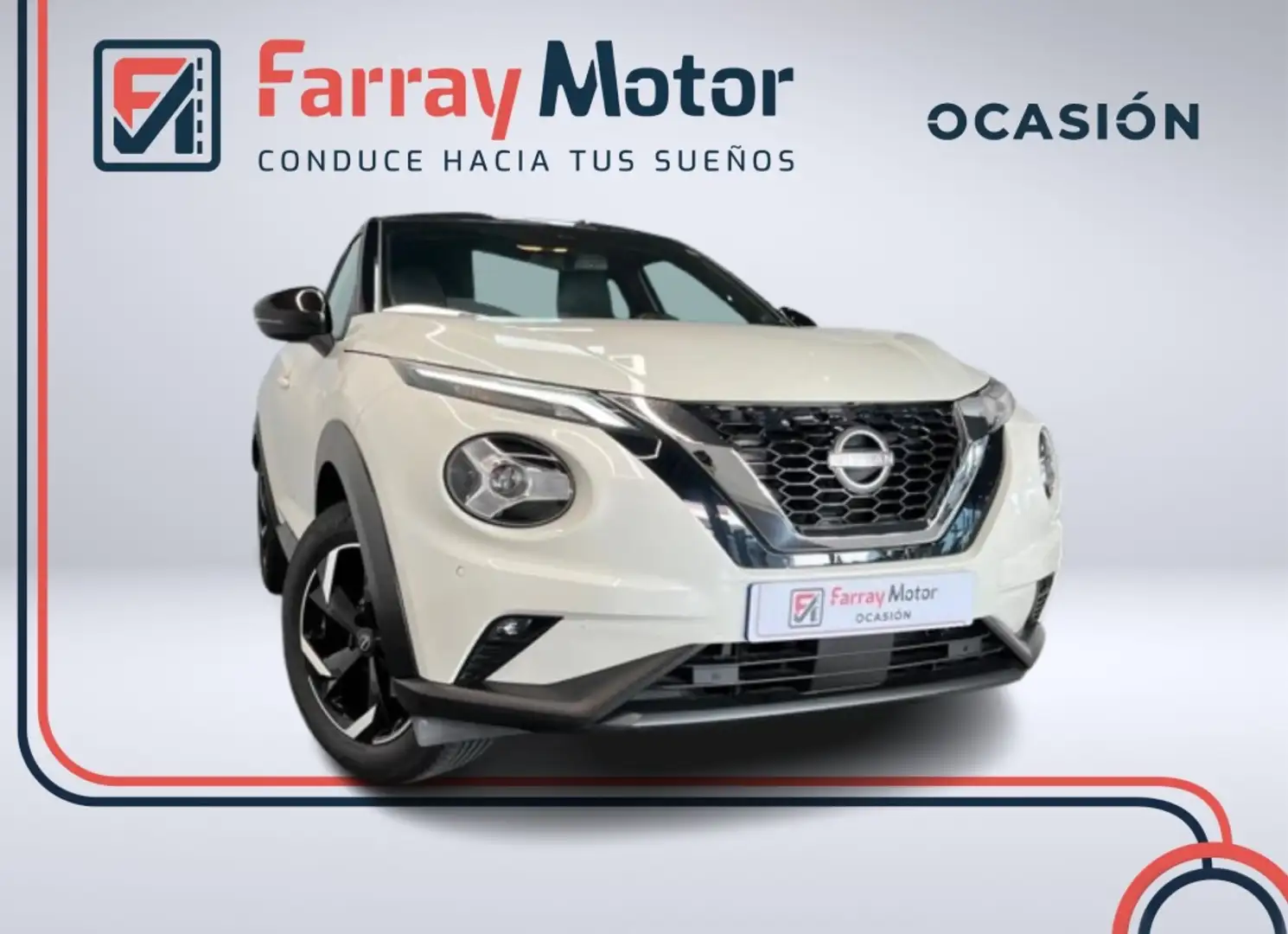 Nissan Juke 1.0 DIG-T N-Connecta 4x2 114 Blanc - 1