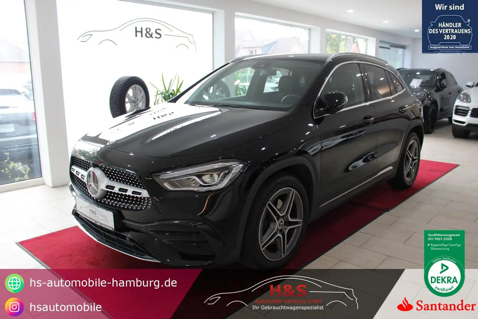Mercedes-Benz GLA 200 AMG -LINE Kamera*AHK Negro - 1