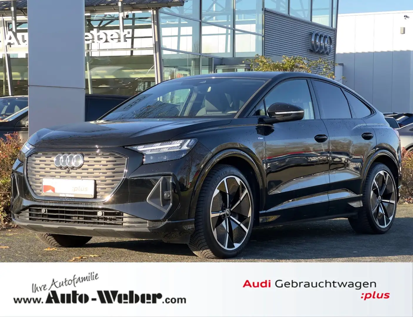 Audi Q4 e-tron Q4 Sportback e-tron 40 S LINE PANO SONOS ACC LED Schwarz - 1