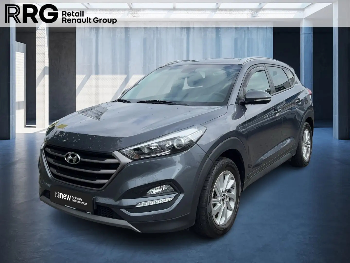 Hyundai TUCSON Style 4WD Kamera SHZ Navi Silber - 1