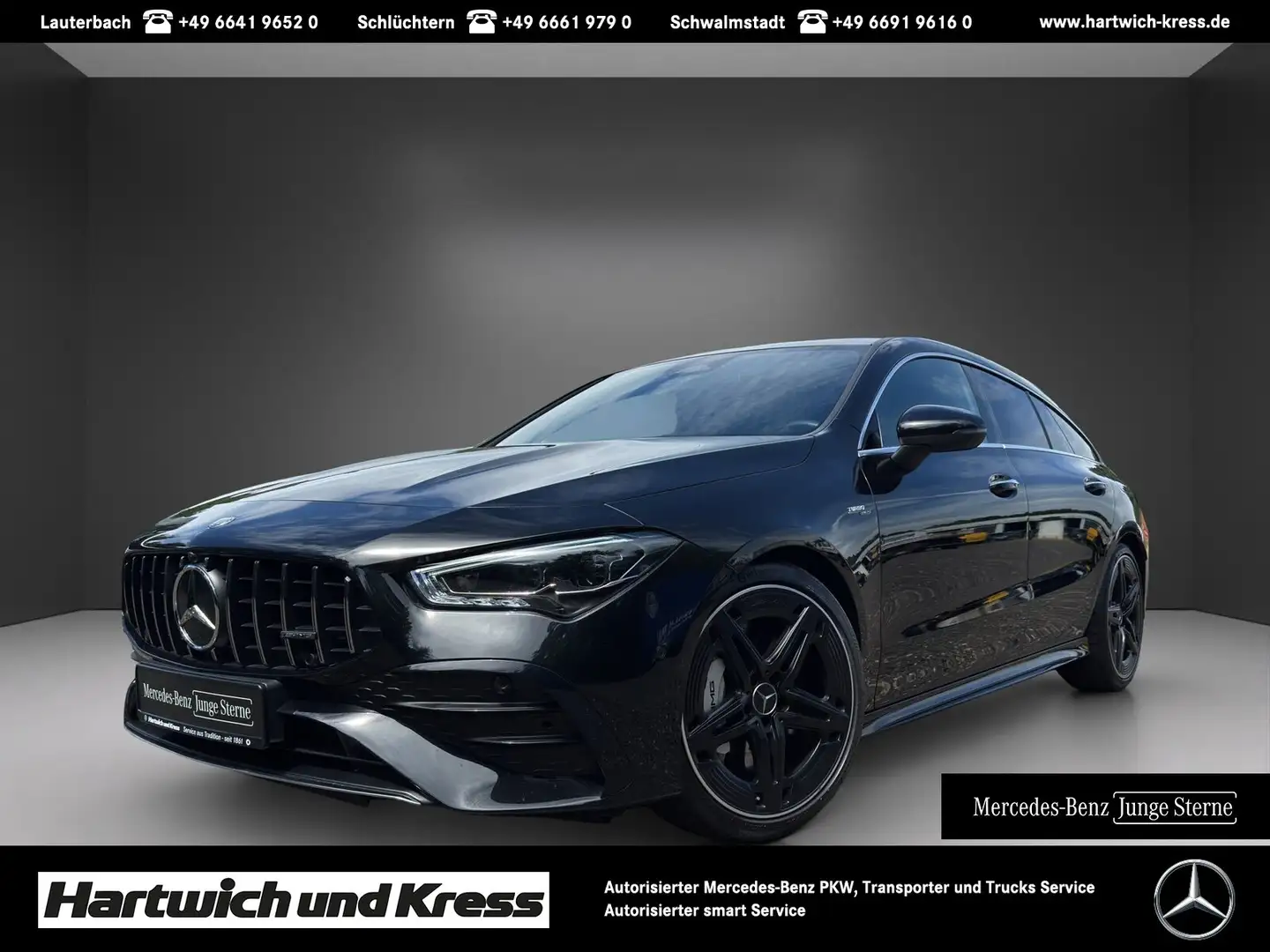 Mercedes-Benz CLA 35 AMG AMG CLA 35 SB 4Matic+ Pano+AHK+Totwinkel+Ambiente+ Noir - 1
