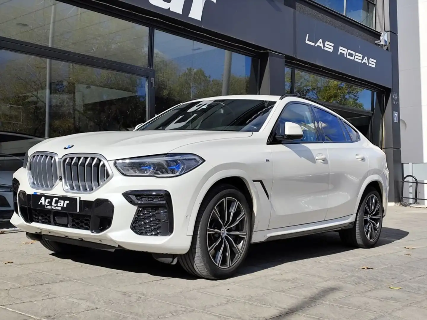 BMW X6 xDrive40d M Sport Blanc - 2