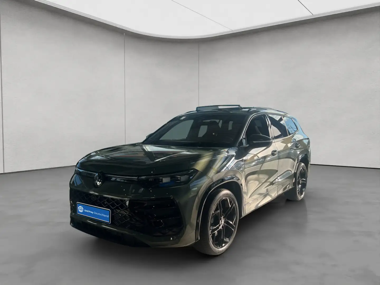 Volkswagen Tayron 2.0 TDI DSG 4 MOTION R-Line NAVI 360° AHK P Grün - 2