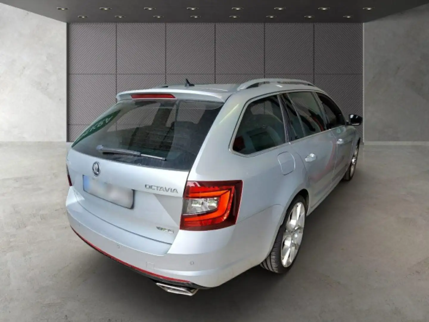 Skoda Octavia Combi RS 2.0TDI 4x4 DSG LED Navi PDC AHK Argent - 2
