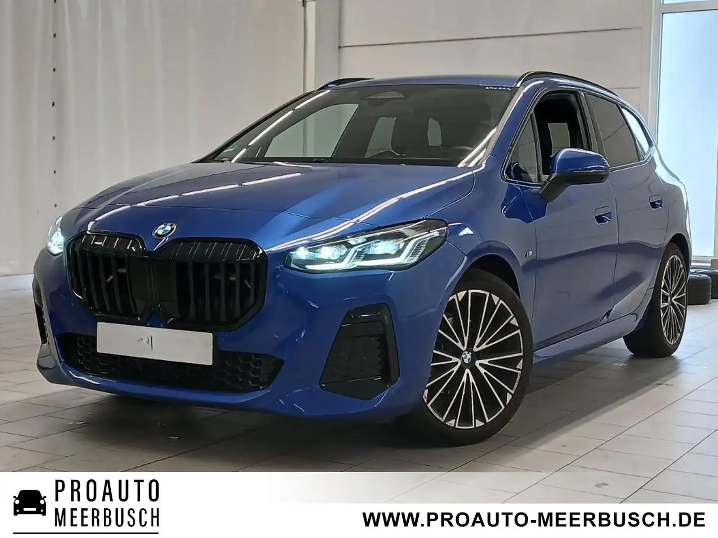 BMW 218 i Active Tourer M Sport AHK/ADAPTLED/HUD/ACC Blau - 1