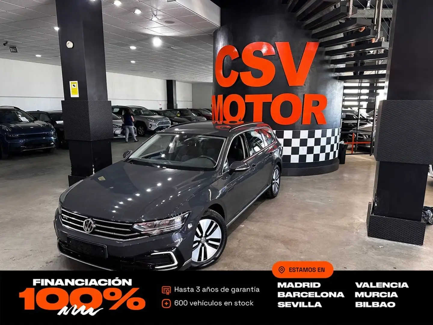 Volkswagen Passat Variant GTE 1.4 TSI e-Power 115kW + 85kW Gris - 1