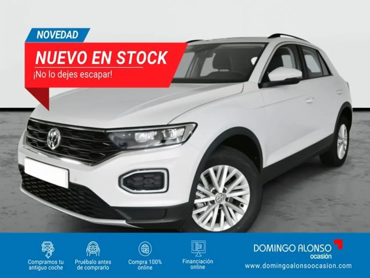 Volkswagen T-Roc Nuevo  Connect 1.0 TSI 81 kW (110CV) SG6 (D113CX22 Blanco - 1