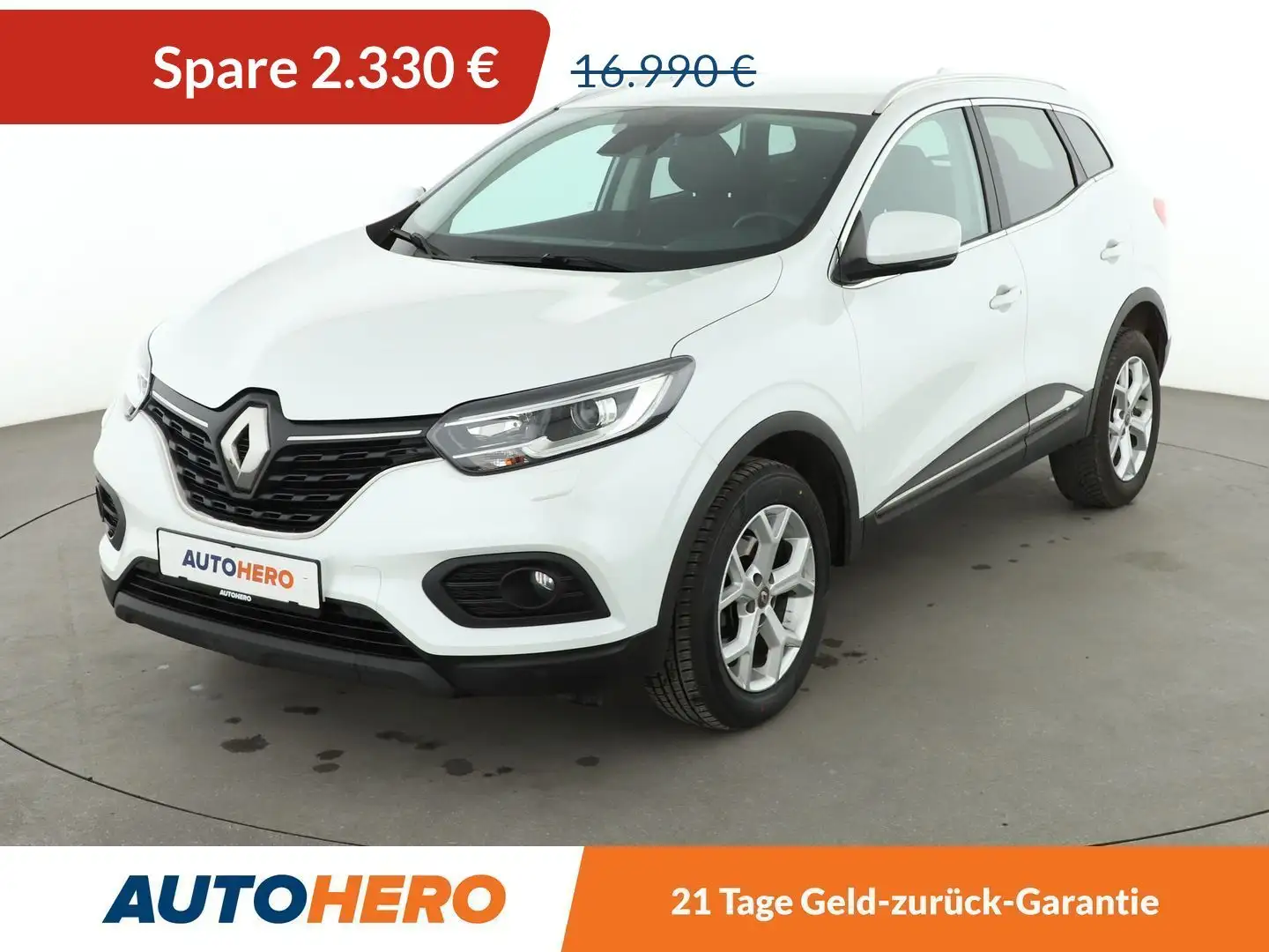 Renault Kadjar 1.3 TCe Business *NAVI*TEMPO*ALU*KLIMA* Weiß - 1